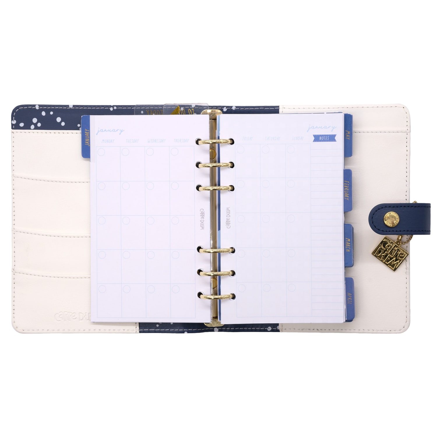 Pukka Pads Personal Planner, Monthly & Weekly, 7.48in x 6.42in, 12 Months, Color Wash - Image 3