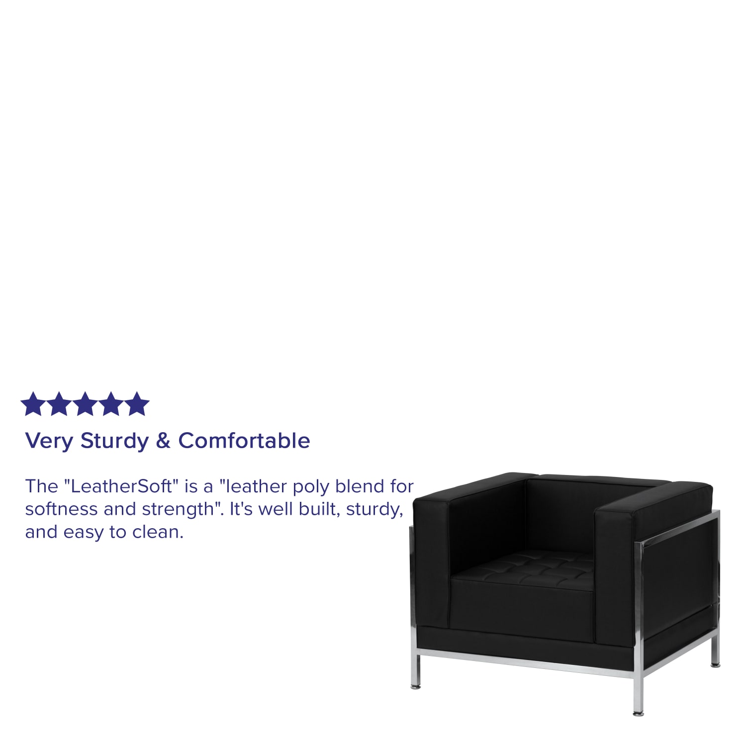 Flash Furniture HERCULES Imagination Series Contemporary LeatherSoft Modular Chair with Quilted Tufted Seat and Encasing Frame Black PopularChairscom Flash Furniture HERCULES Imagination Series Contemporary LeatherSoft Modular Chair with Quilted Tufted Seat and Encasing Frame Black PopularChairscom