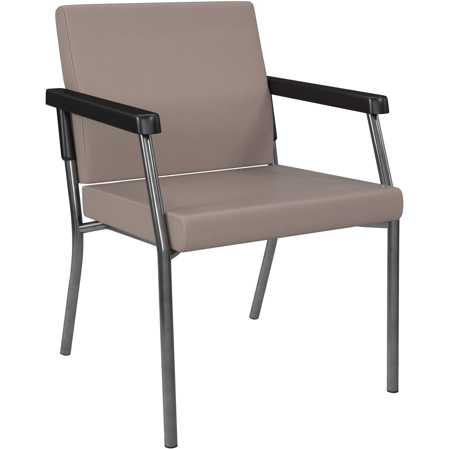 Office Star Bariatric Big & Tall Guest Chair, Stratus/Gunmetal Gray - Image 5