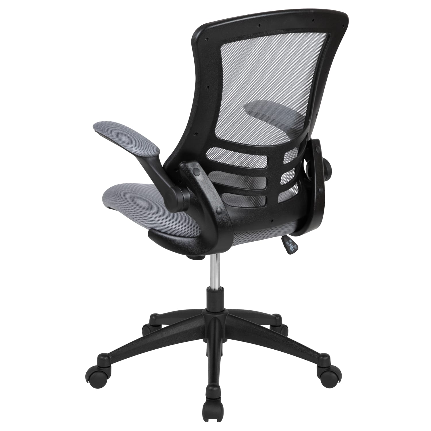 Flash Furniture Ergonomic Mid Back Mesh Drafting Chair Gray PopularChairscom