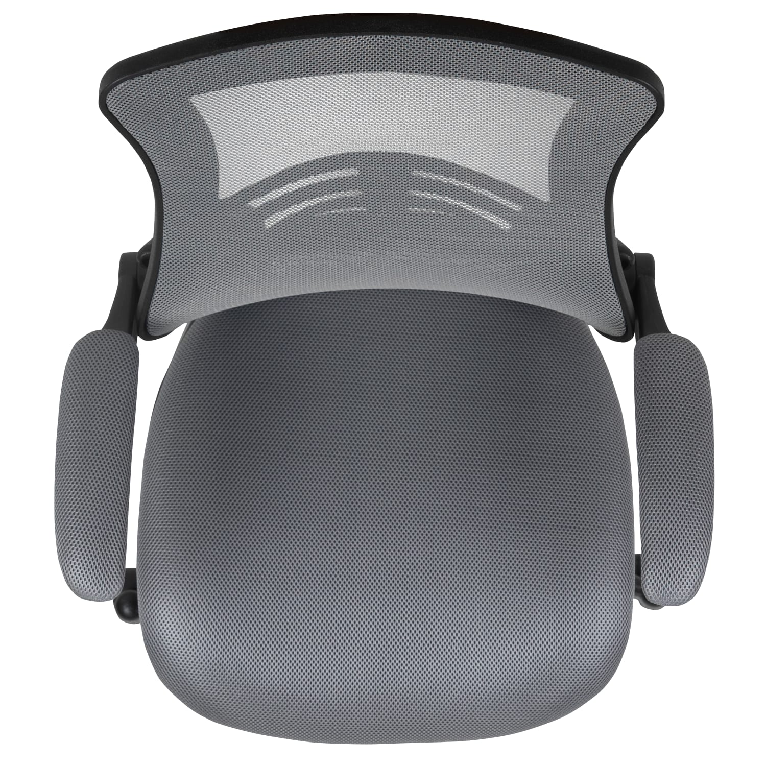 Flash Furniture Ergonomic Mid Back Mesh Drafting Chair Gray PopularChairscom