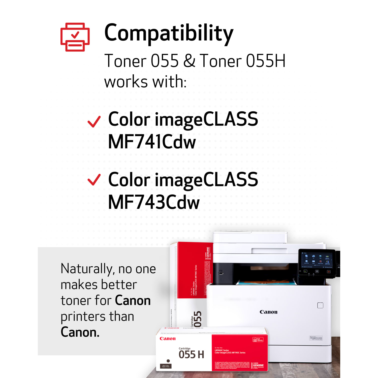 Canon 055 Black Toner Cartridge, 3016C001 - Image 5