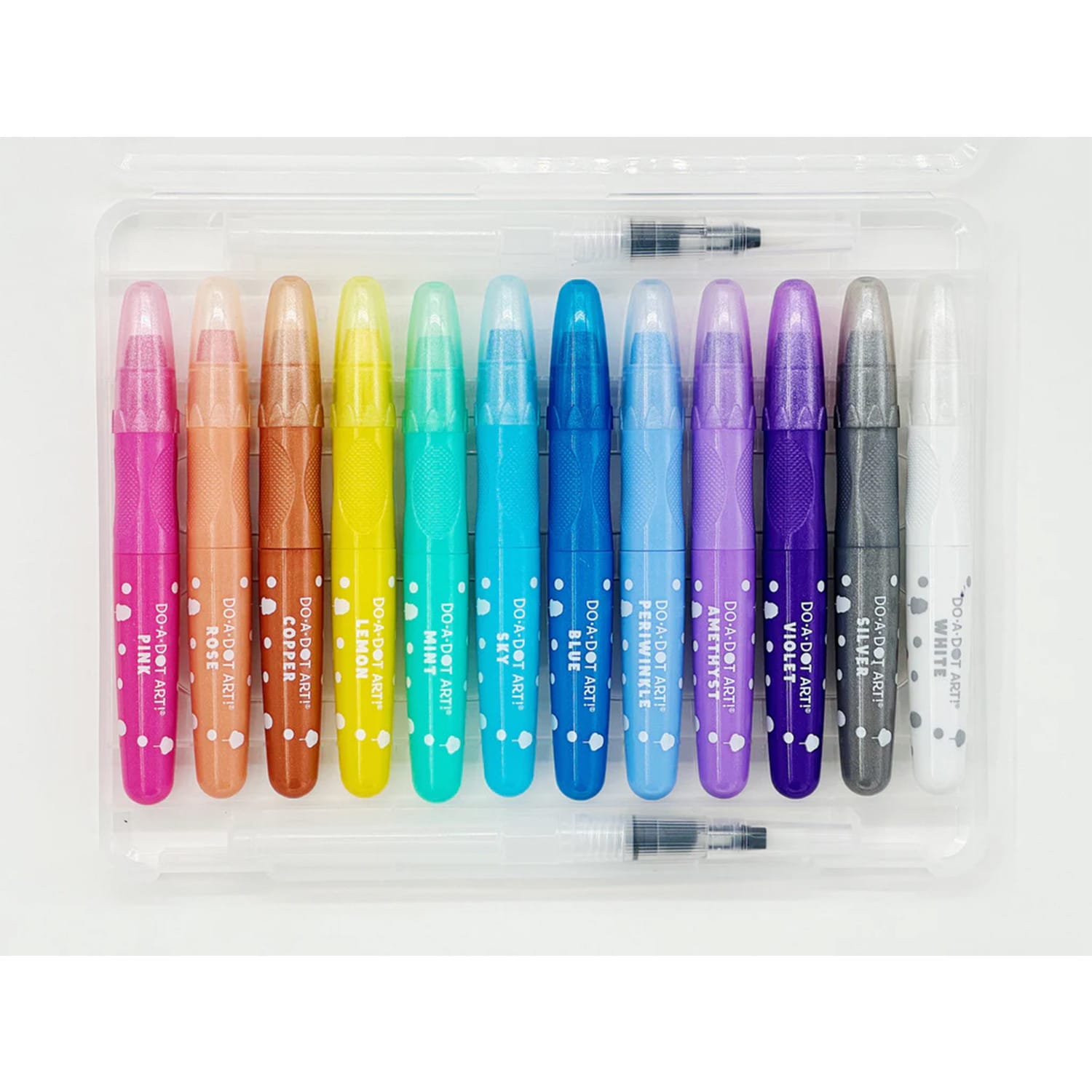 Do-A-Dot Art! Watercolor Crayons, Cotton Candy Shimmer, Pack Of 12 - Image 3