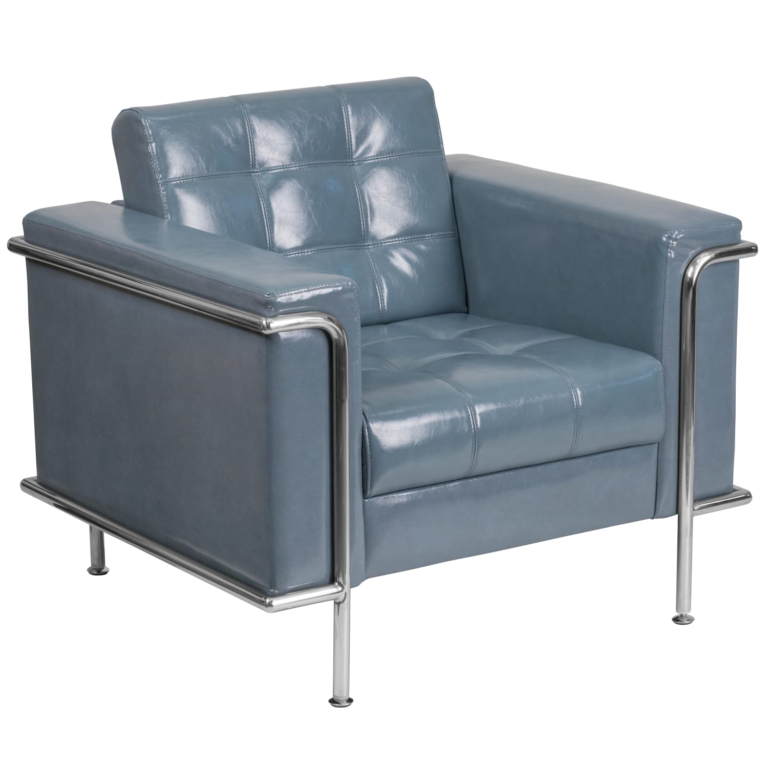 Flash Furniture HERCULES Lesley Series Reception Chairs, Gray