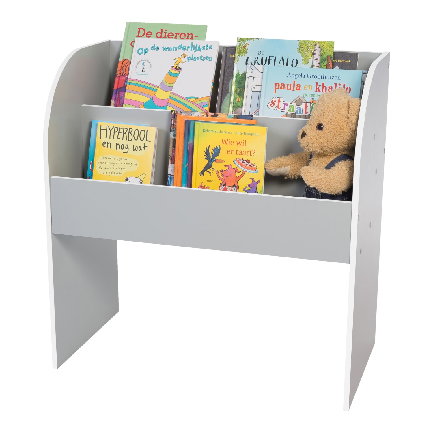 IRIS 48inH Kids Bookshelf, Gray - Image 5