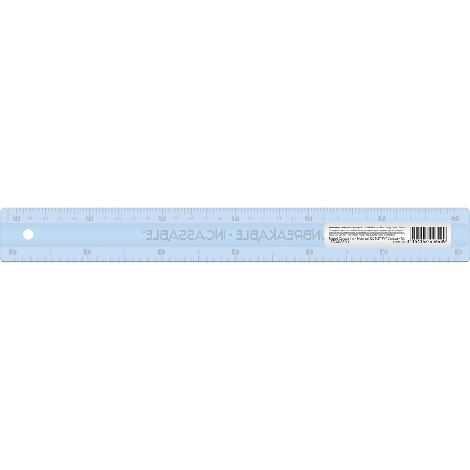 Maped Unbreakable Ruler 12in / 30cm, Pack Of 20 - Image 6