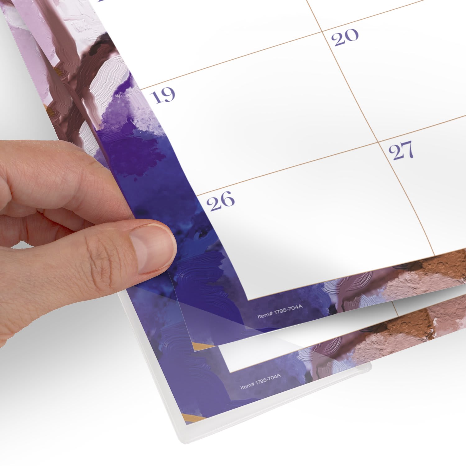 Mead Cambridge Susan Academic 2026-2027 Monthly Desk Pad Calendar, Standard, 17in x 21 3/4in - Image 5
