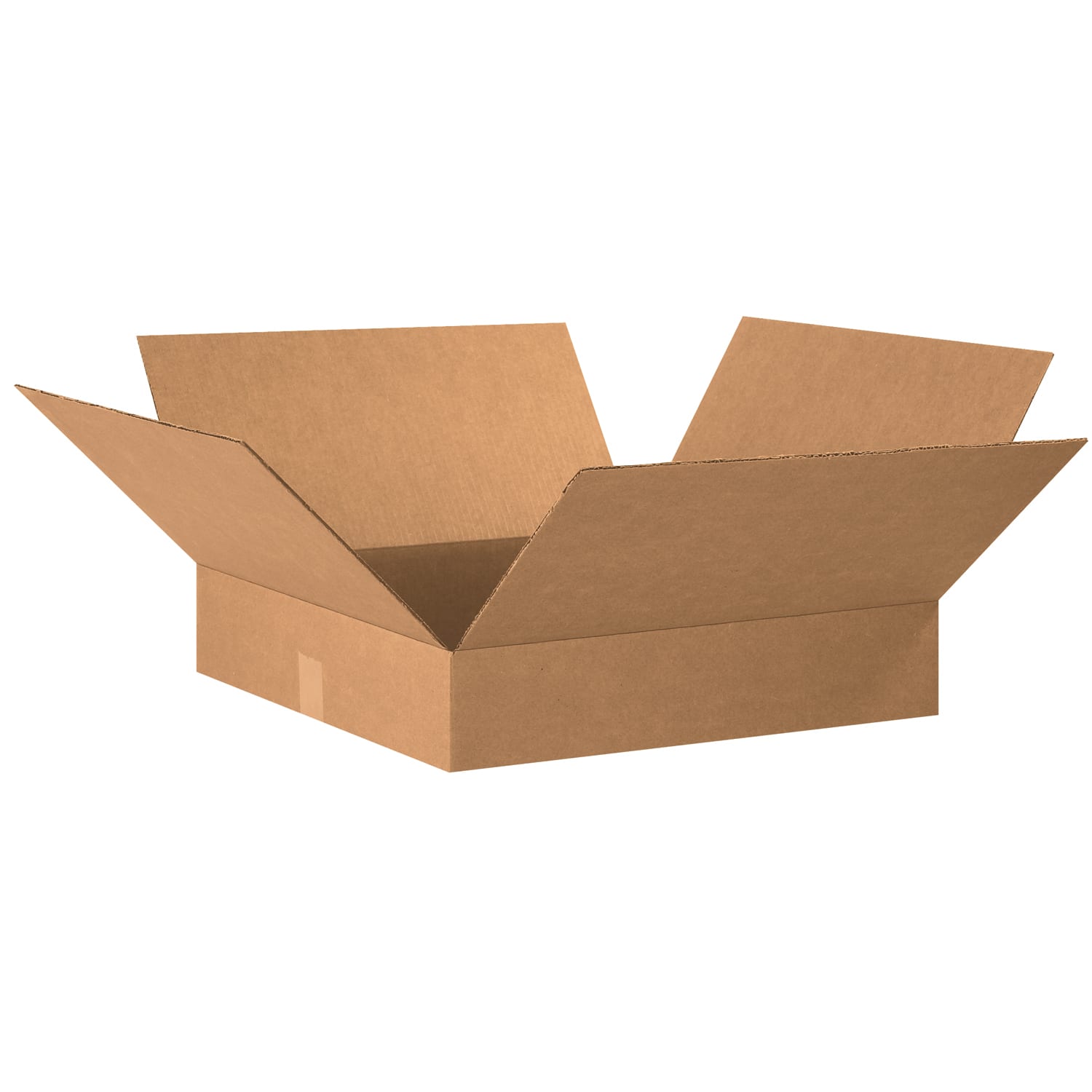 Partners Brand Flat Corrugated Boxes, 20in x 20in x 4in, Kraft, Pack Of 10 - Image 3