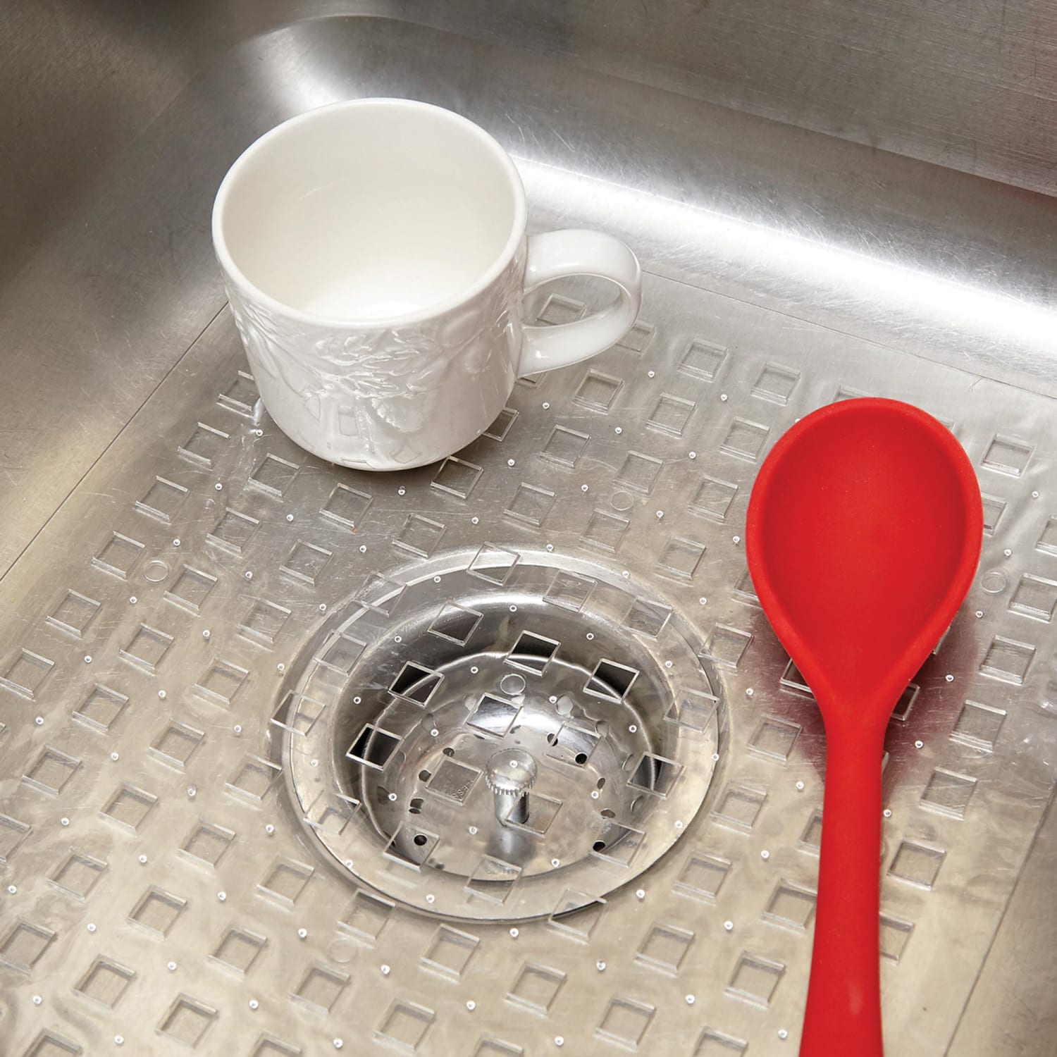 Better Houseware PVC Sink Mat, Small, Clear - Image 4