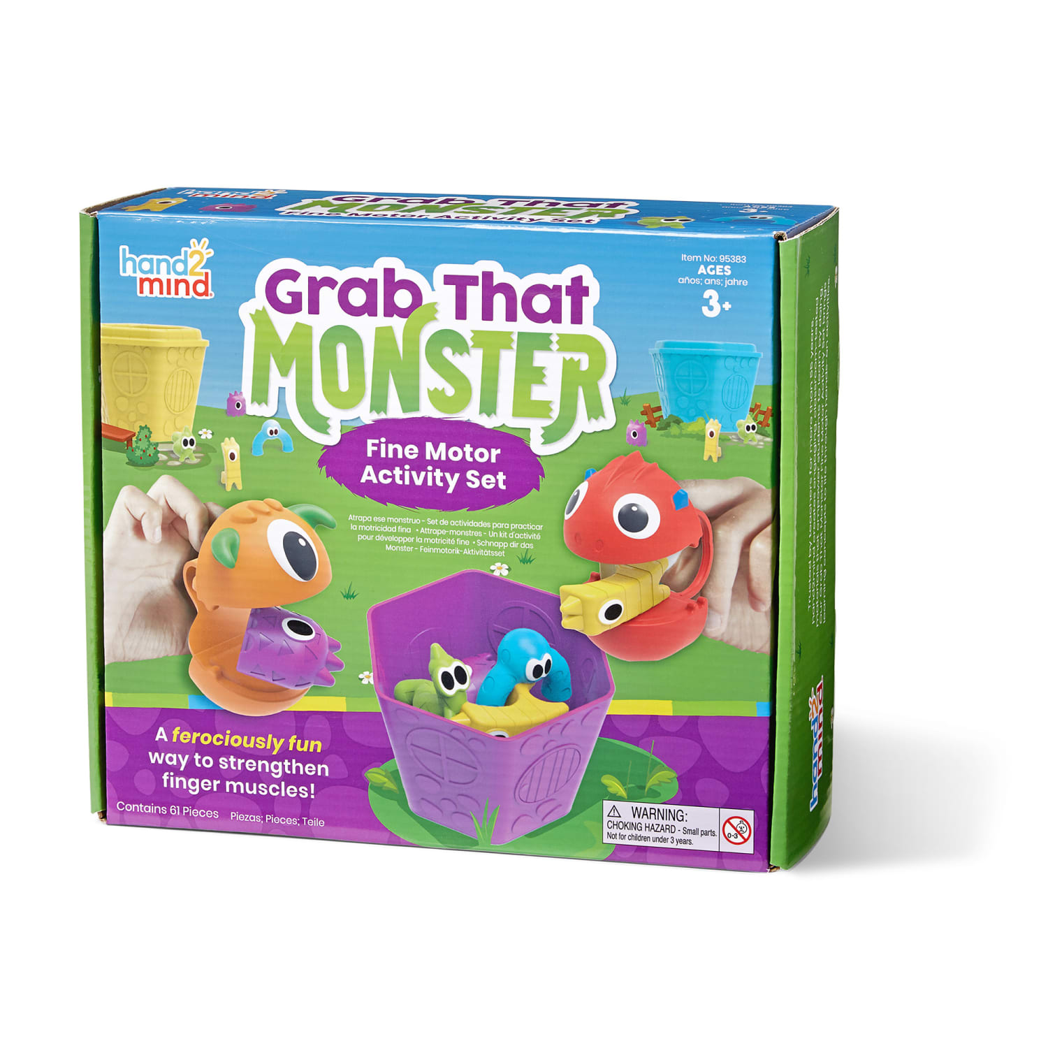Hand2Mind Grab That Monster Fine Motor Activity Set - Image 3