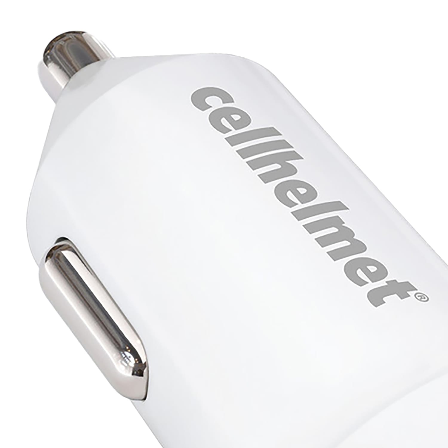 cellhelmet 30-Watt PD Car Charger With Round USB-C To USB-C Cable, 3ft, White - Image 5