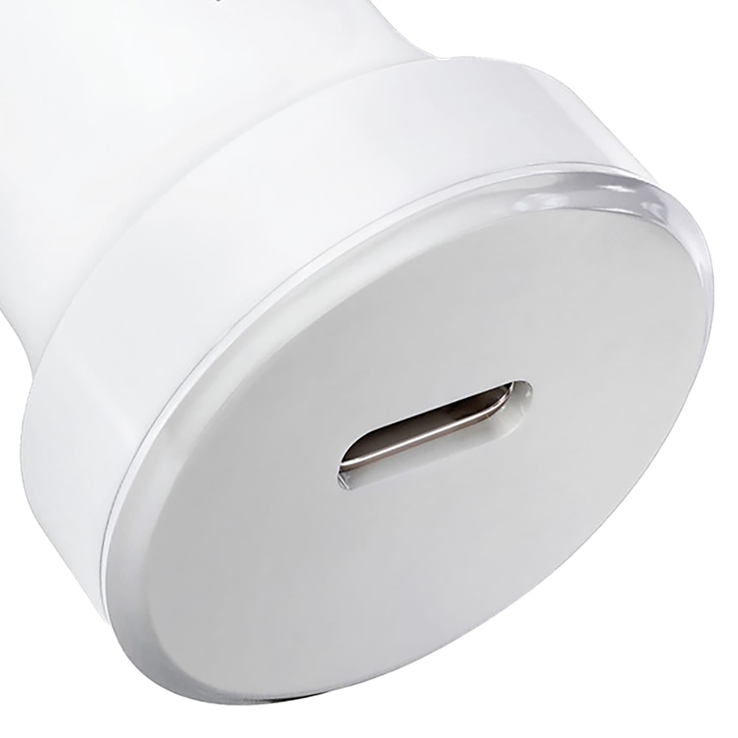 cellhelmet 30-Watt PD Car Charger With Round USB-C To USB-C Cable, 3ft, White - Image 6