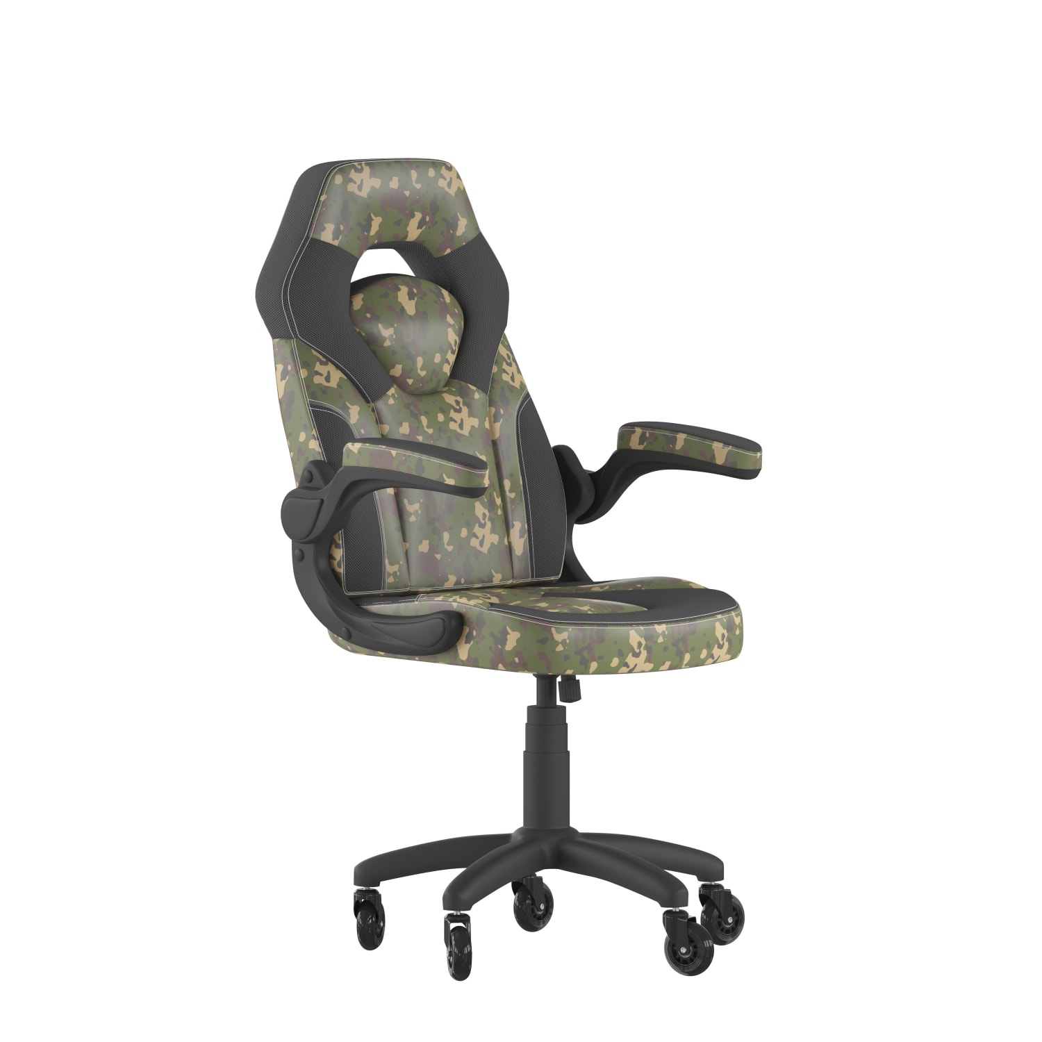 Flash Furniture X10 Racing Ergonomic Faux Leather Computer Gaming Chair, Camouflage - Image 3