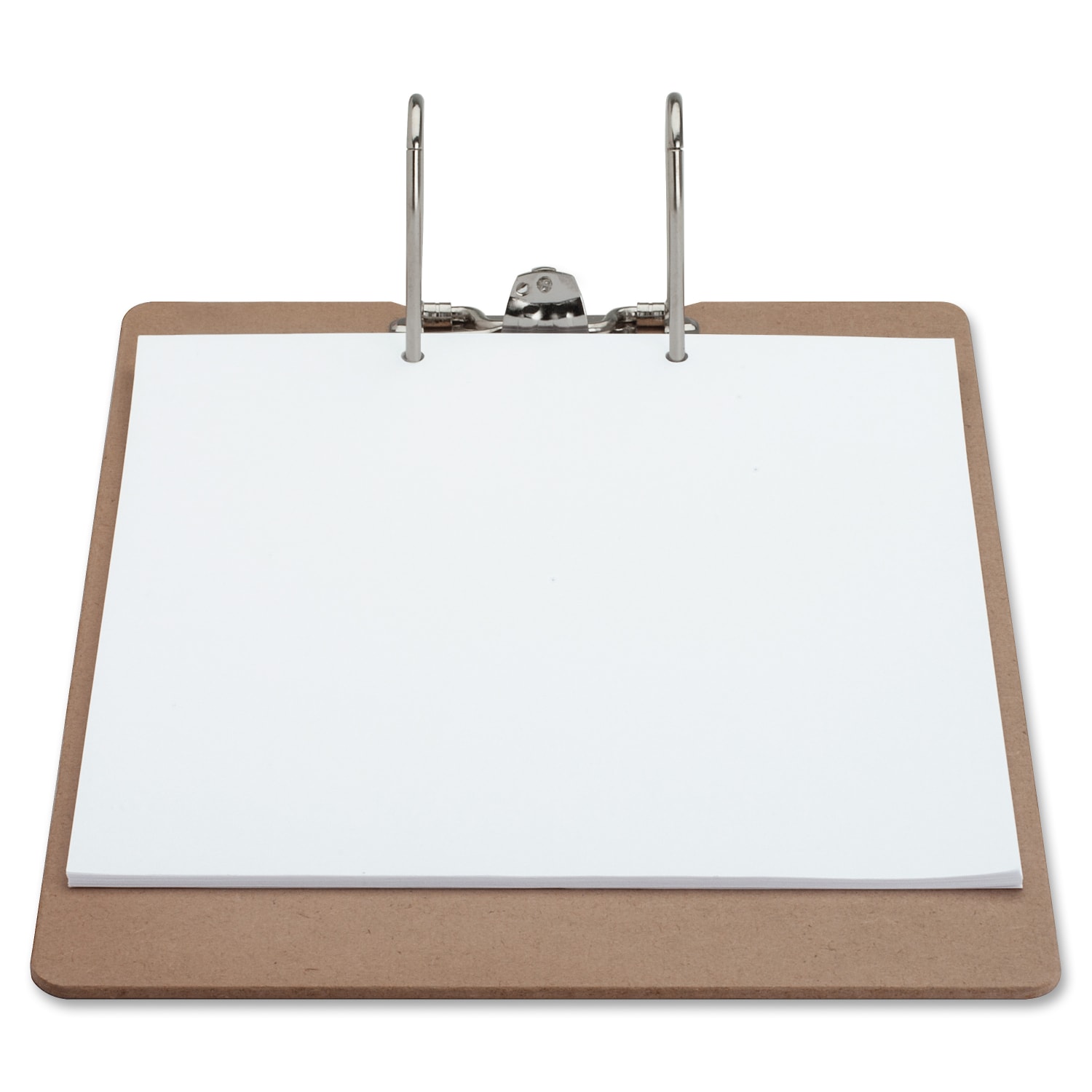 Business Source Lever Archboard - 2in Clip Capacity - 8 1/2in x 14in Sheet Size - Lever Arch - Hardboard - Brown - 1 Each - Image 5
