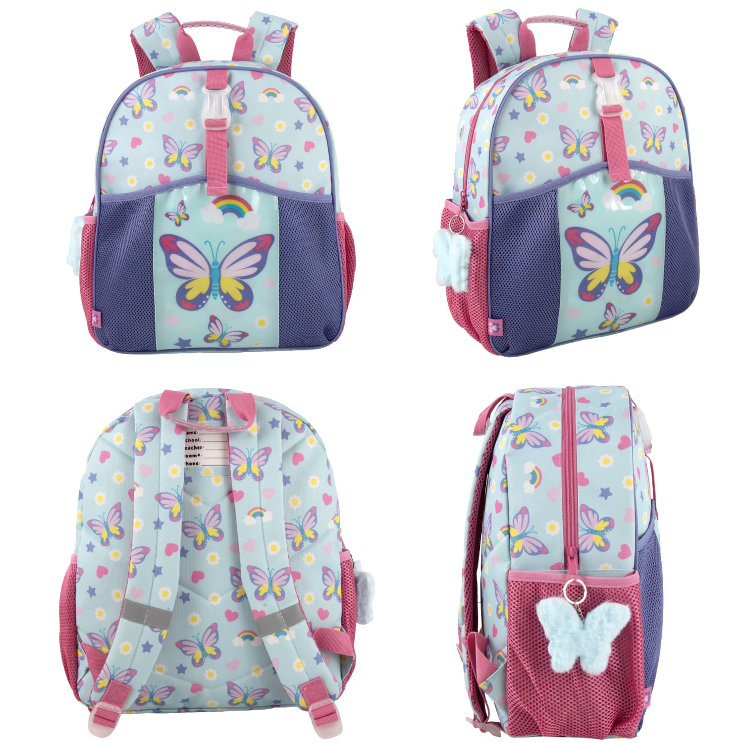 Up We Go 3-Piece Backpack Set, Butterfly, Total Qty 1 - Image 5