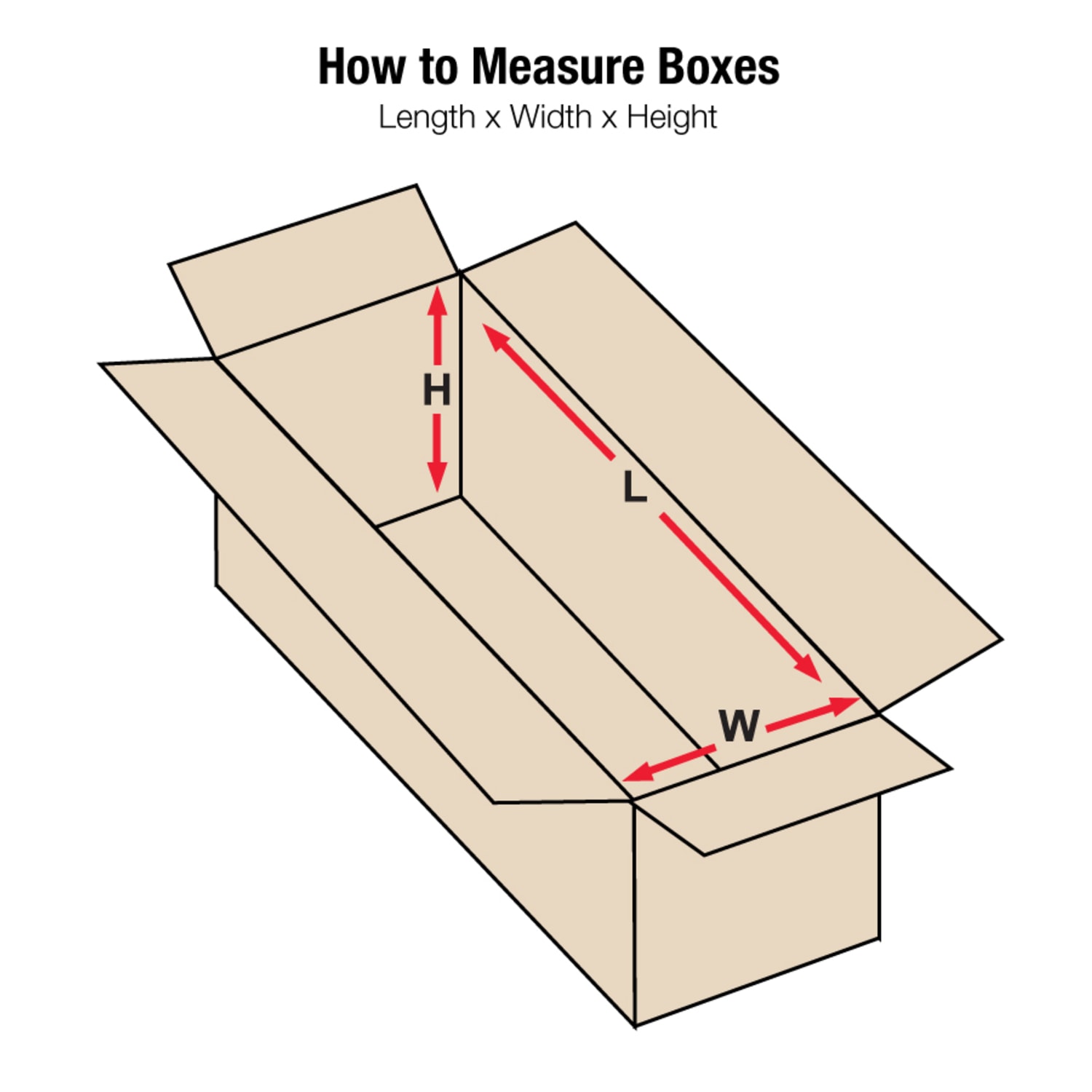 Partners Brand Long Boxes, 28inL x 6inH x 6inW, Kraft, Pack Of 20 - Image 3