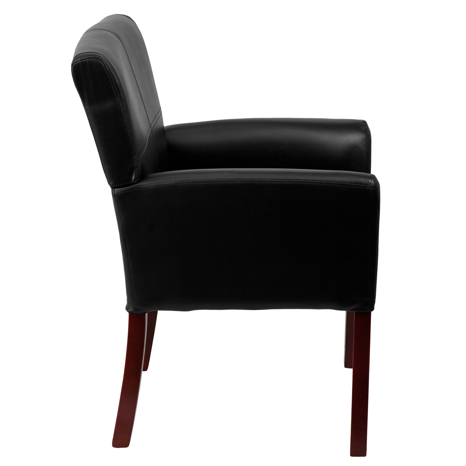 Flash Furniture Leathersoft SideReception Chairs Black PopularChairscom