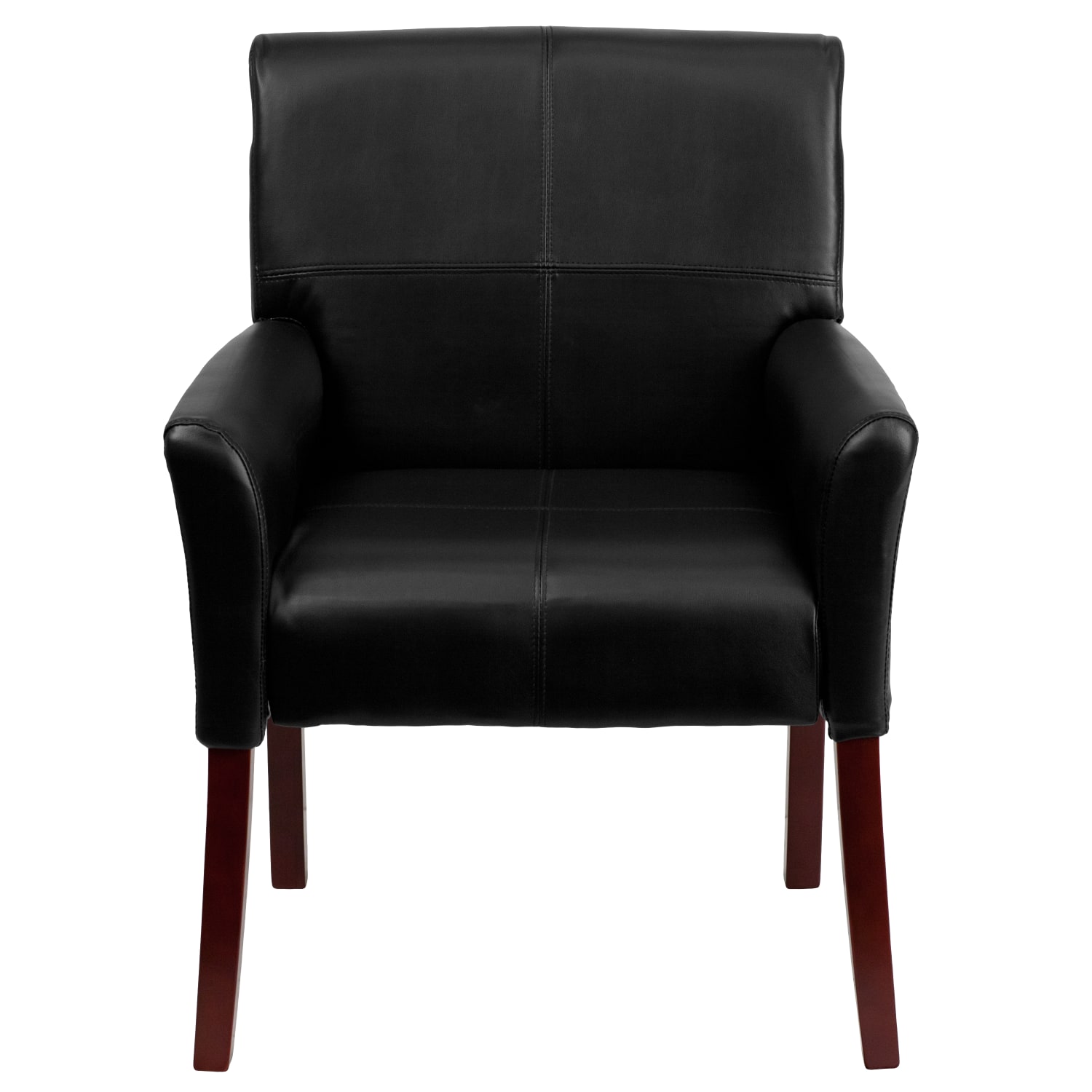 Flash Furniture Leathersoft SideReception Chairs Black PopularChairscom