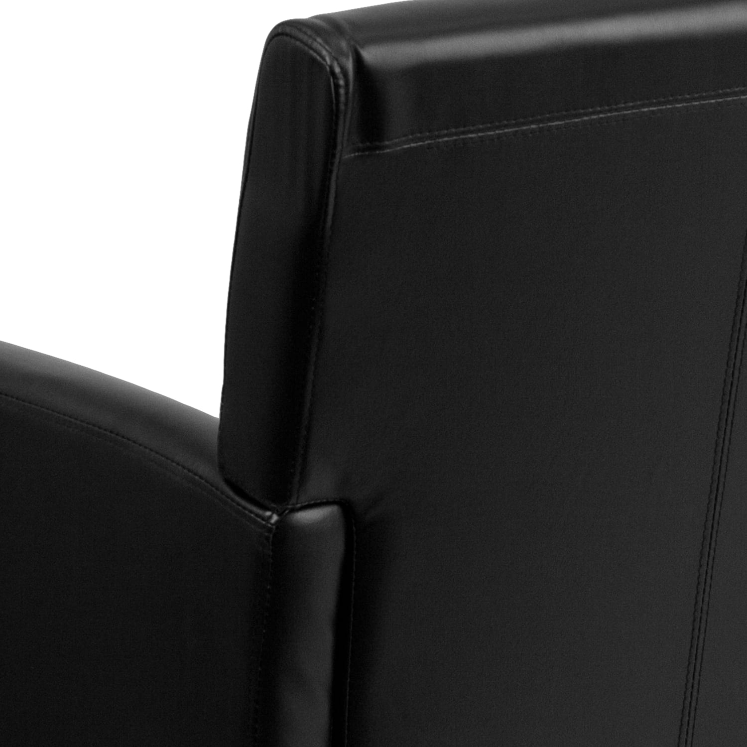 Flash Furniture Leathersoft SideReception Chairs Black PopularChairscom