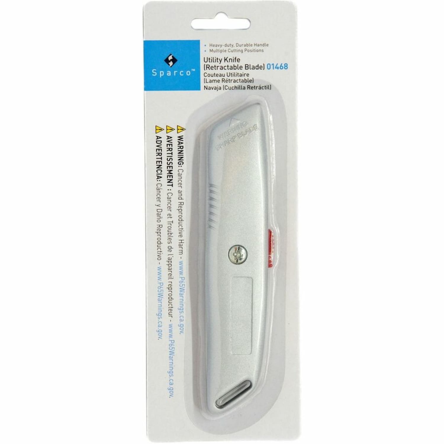 Sparco Utility Knife With Retractable Blade - Image 5