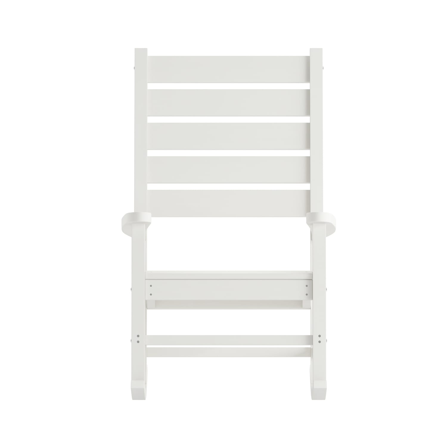 Flash Furniture Manchester All Weather Rocking Chair White PopularChairscom