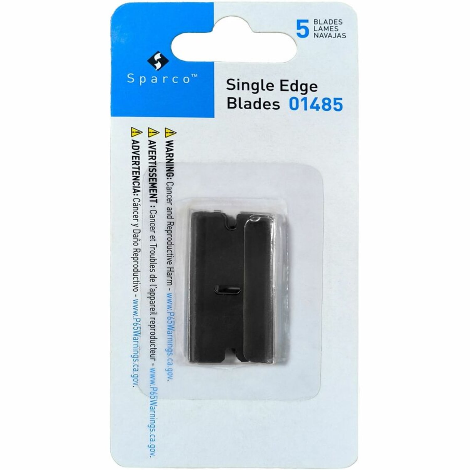 Sparco Tap-Action Razor Knife Refill Blades, Pack Of 5 - Image 4