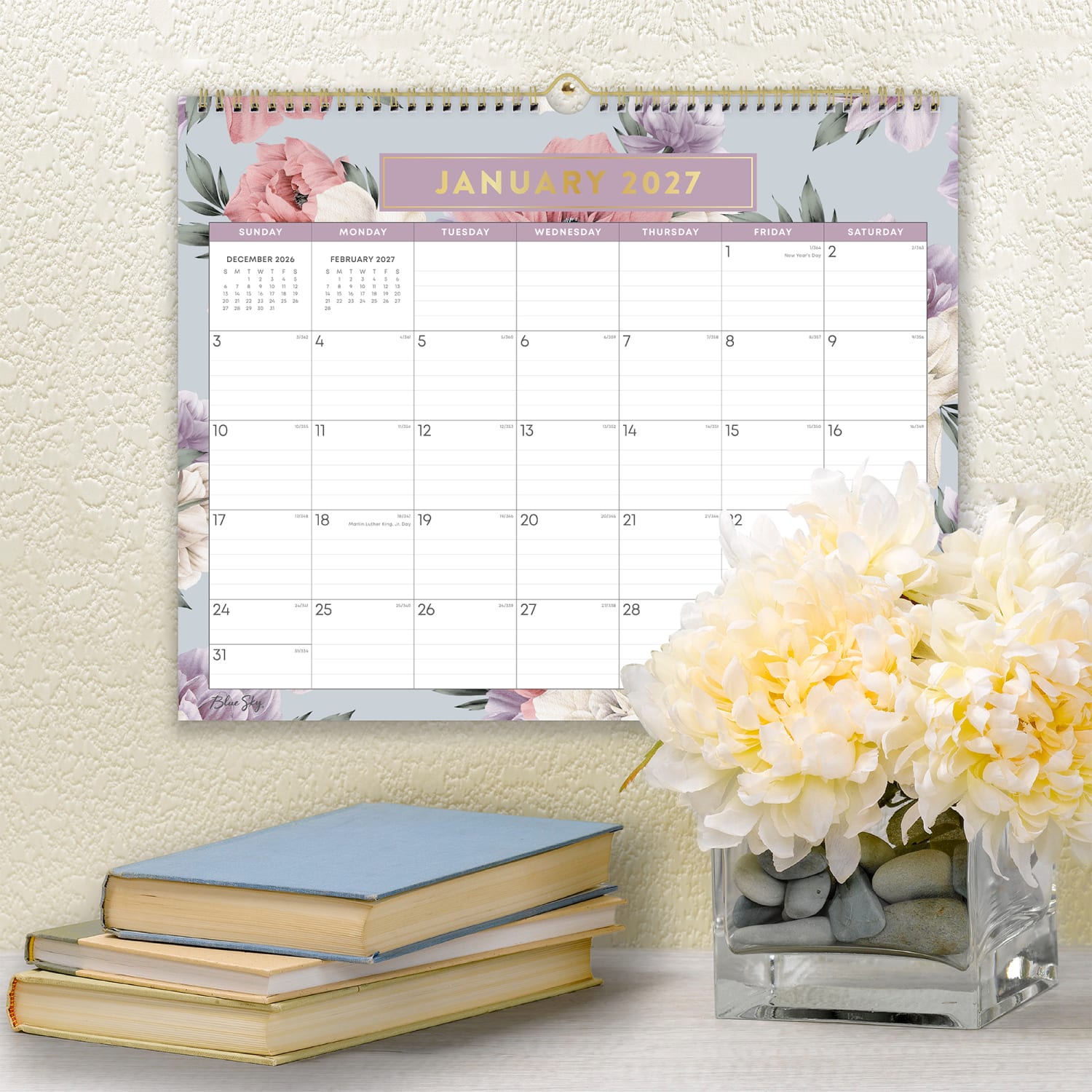 2027 Blue Sky Tula Monthly Wall Calendar, 15x12, 0%, Tula, Jan-Dec, RY27 - Image 4