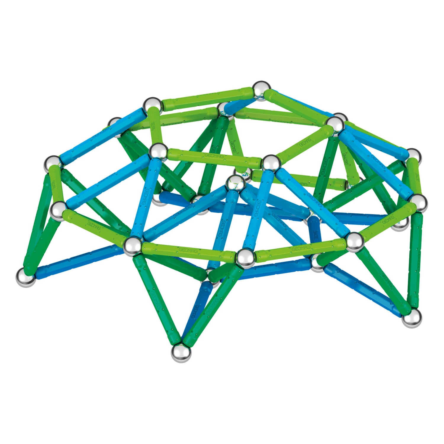 Geomag Classic Magnetic Building Set, Green Line Color, 142 Pieces - Image 6