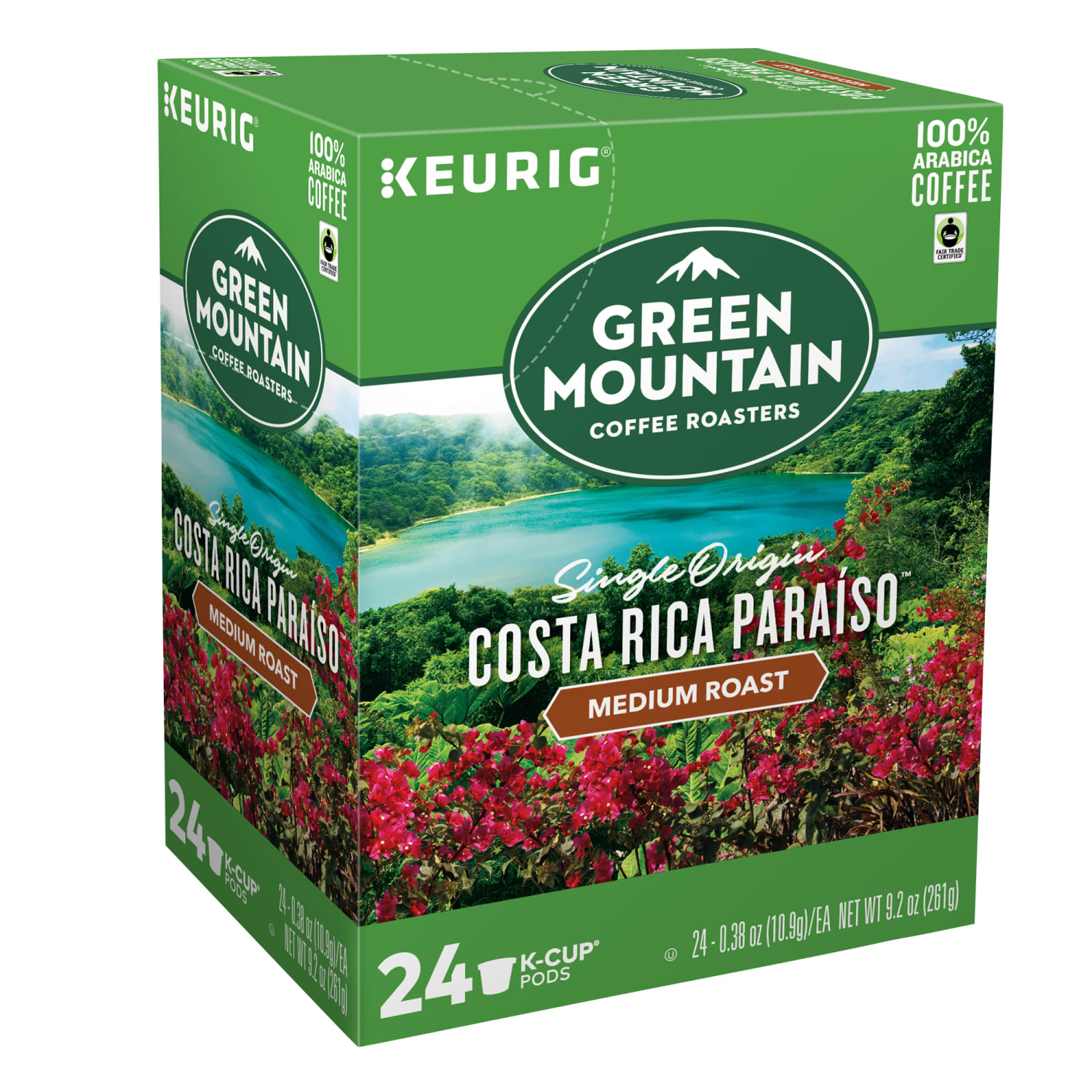 Green Mountain Coffee Single-Serve Coffee K-Cup Pods, Costa Rica ParaÌso, Carton Of 24 - Image 3