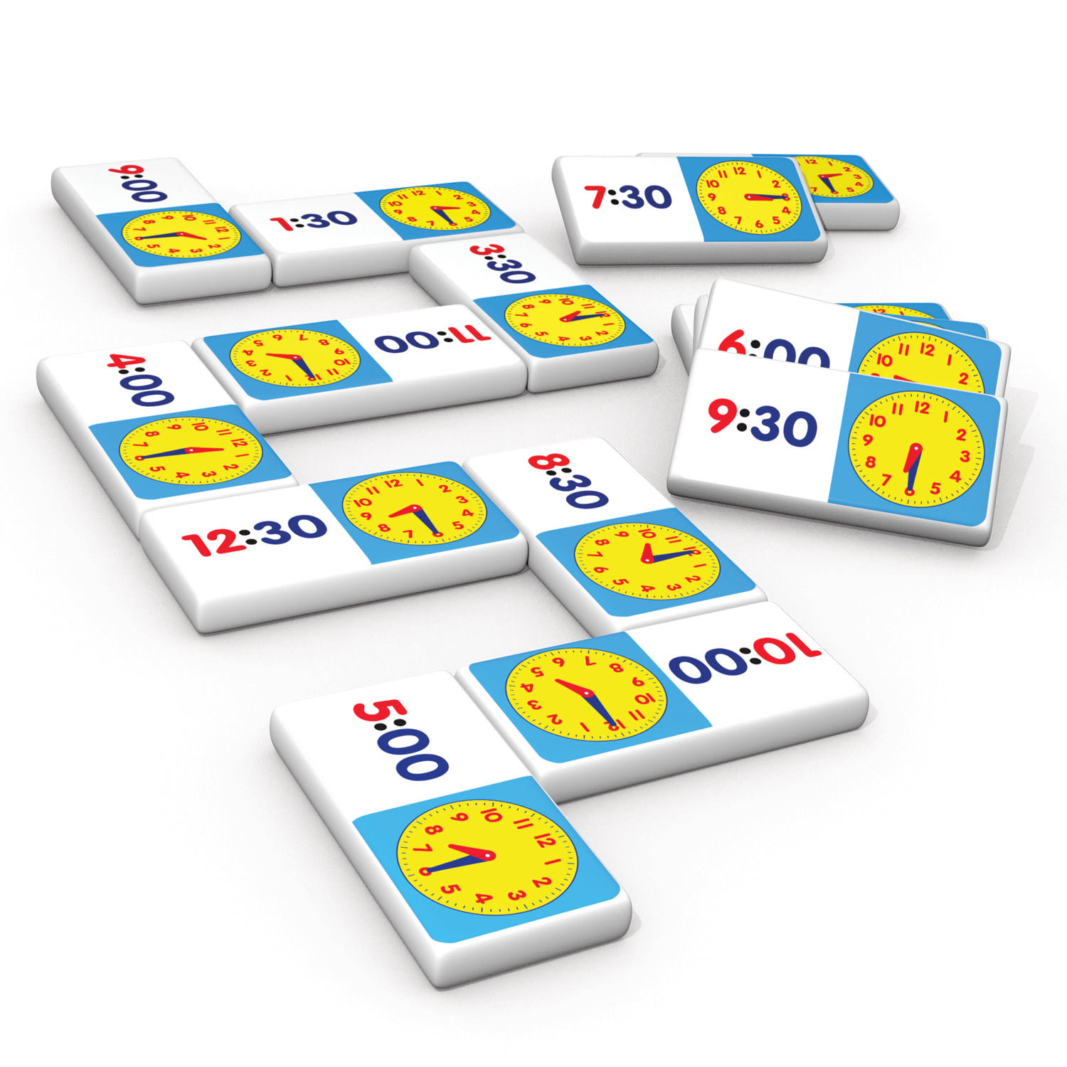 Junior Learning Time Domino Sets, Pack of 2 Sets - Image 4