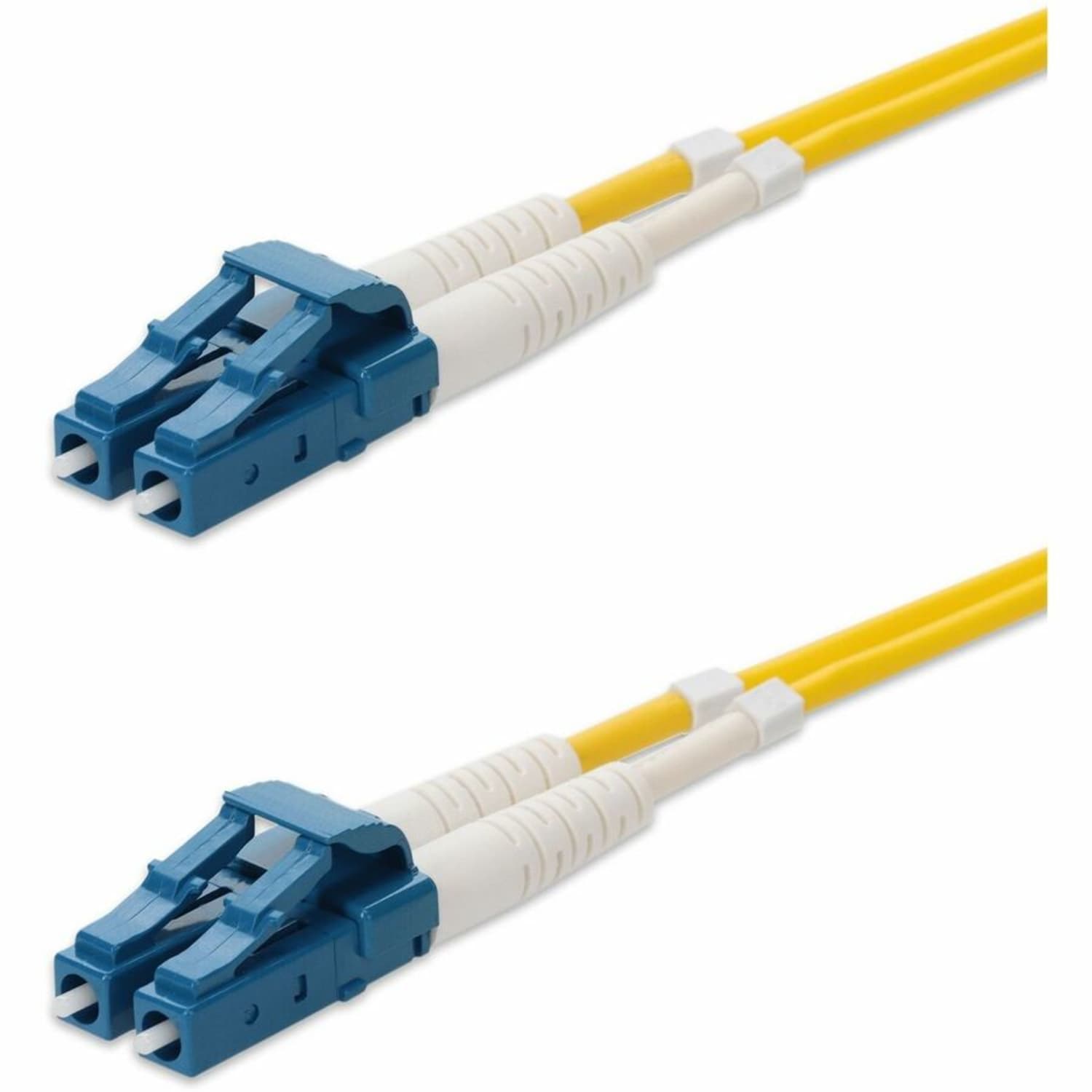 AddOn 3m LC (Male) to LC (Male) Yellow OS1 Duplex Fiber OFNR (Riser-Rated) Patch Cable, ADDLCLC3M9SMF - Image 3