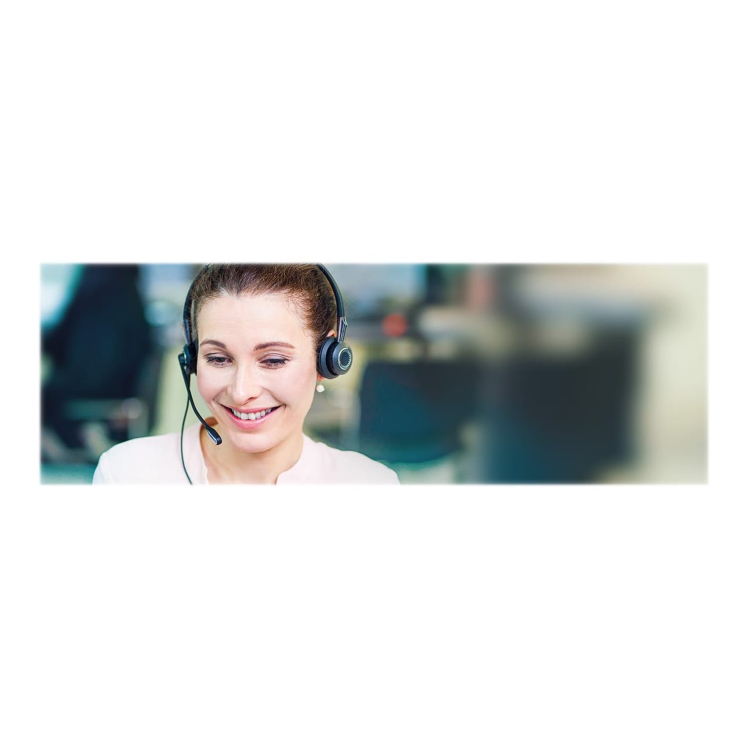 Jabra BIZ 2400 II QD Headset - Microsoft Teams Certification - Stereo - Quick Disconnect - Wired - 150 Ohm - 150 Hz - 6.80 kHz - Over-the-head - Binaural - Supra-aural - 3.28 ft Cable - Noise Cancelling, Uni-directional Microphone - Noise Canceling - Image 4
