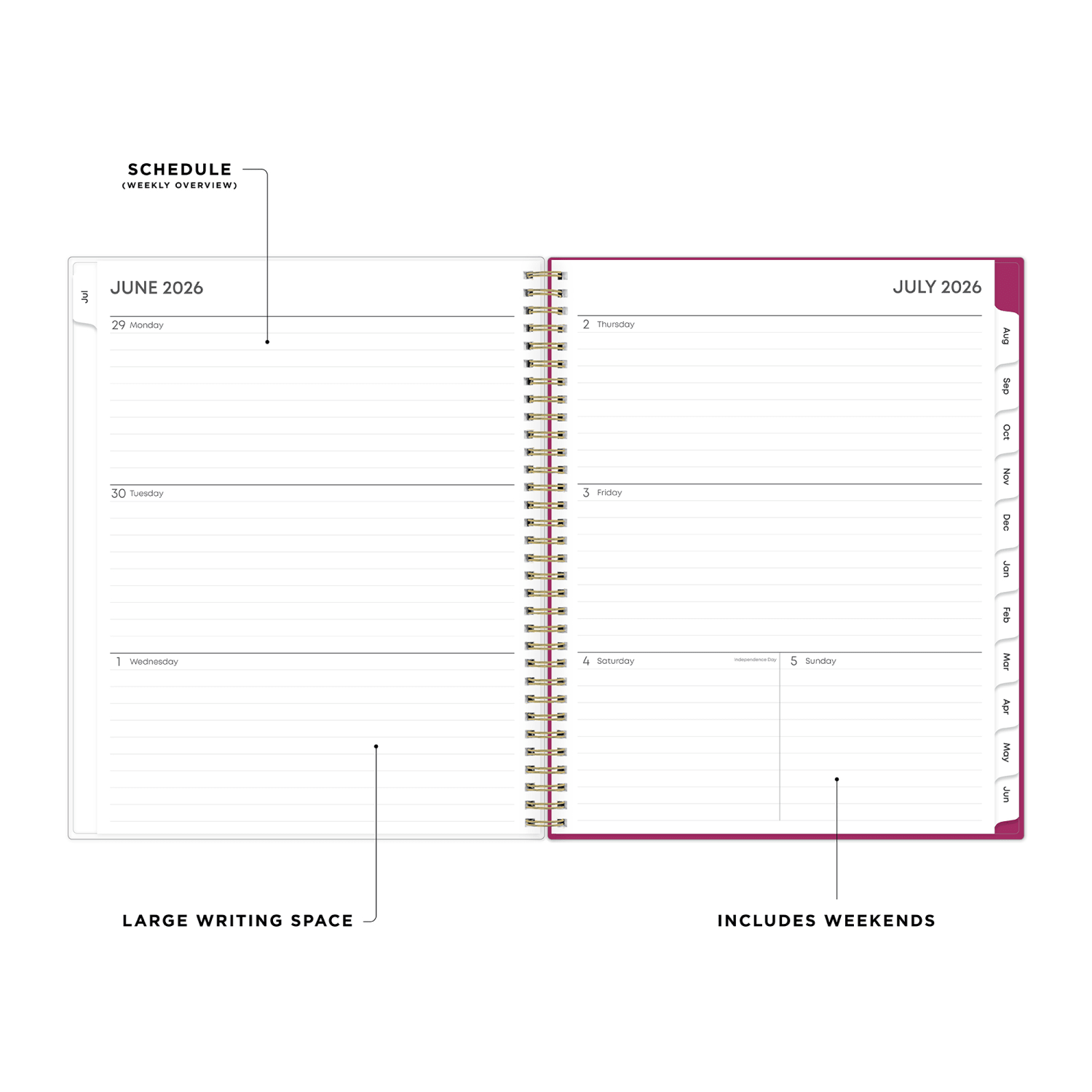 Planning Calendar BS Mahalo CYO 8.5x11 AY26-27 W/M - Image 3