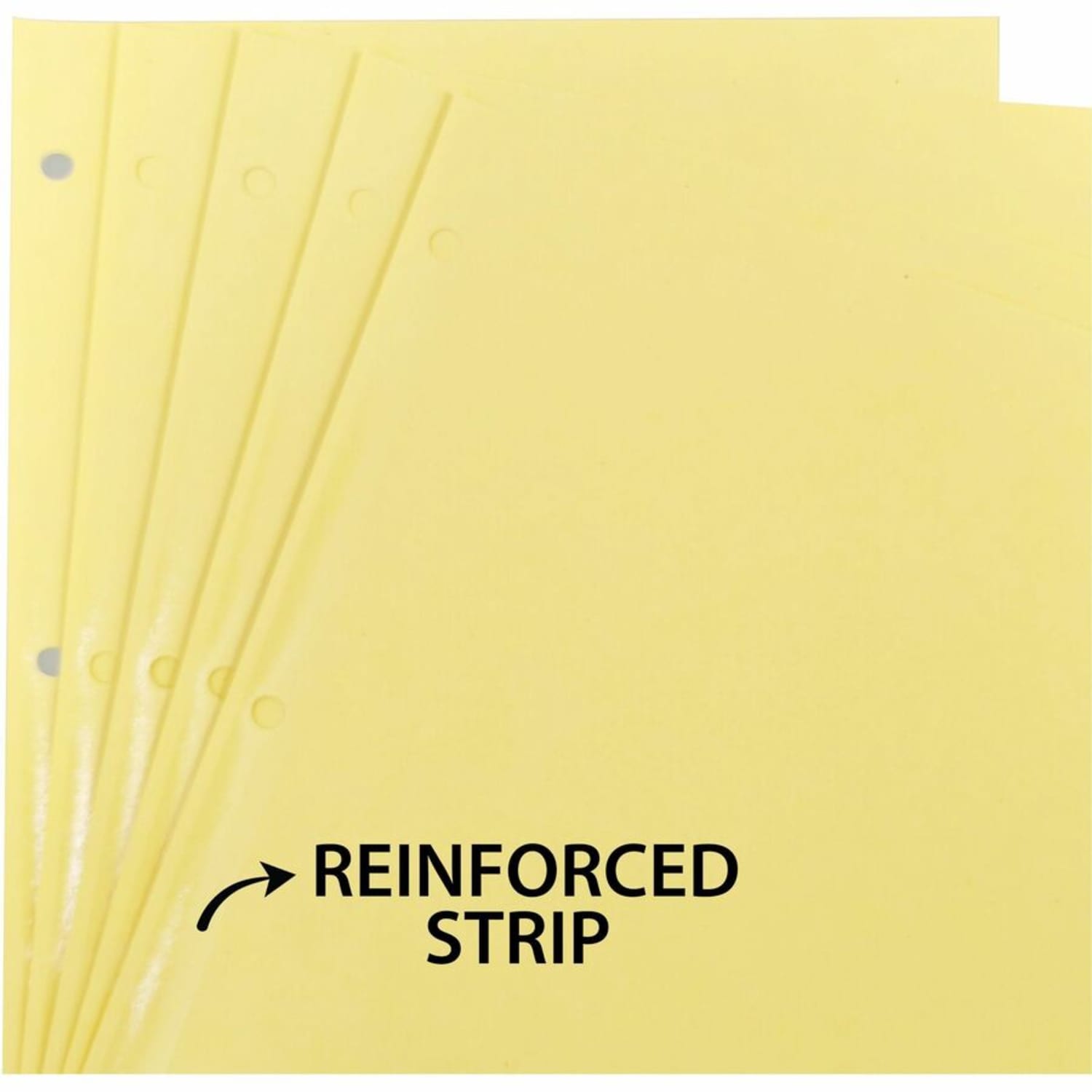 Sparco A-Z Clear Plastic Index Dividers, 8 1/2in x 11in, A-Z, Buff - Image 5