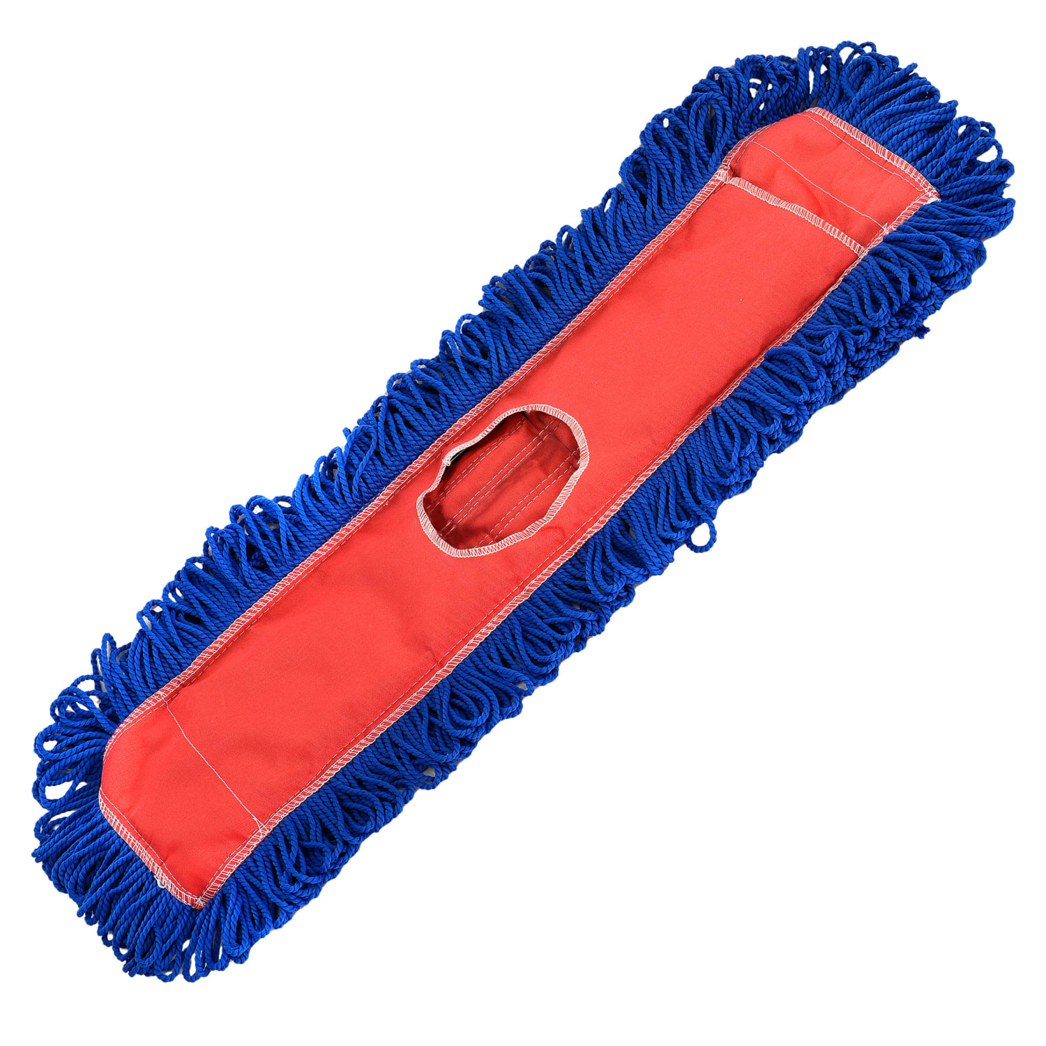 Alpine Microfiber Dust/Dry Mop Replacement Heads, 24in, Blue, Pack Of 3 Heads - Image 3