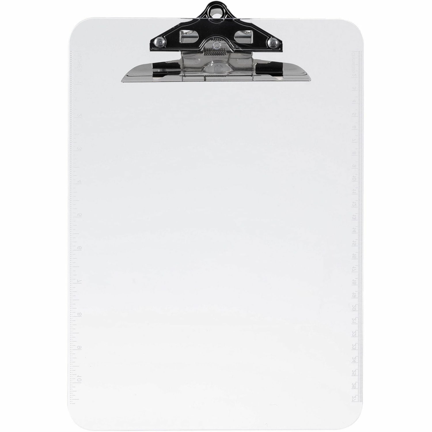 Sparco Plastic Clipboard, 8 1/2in x 12in, Clear - Image 5