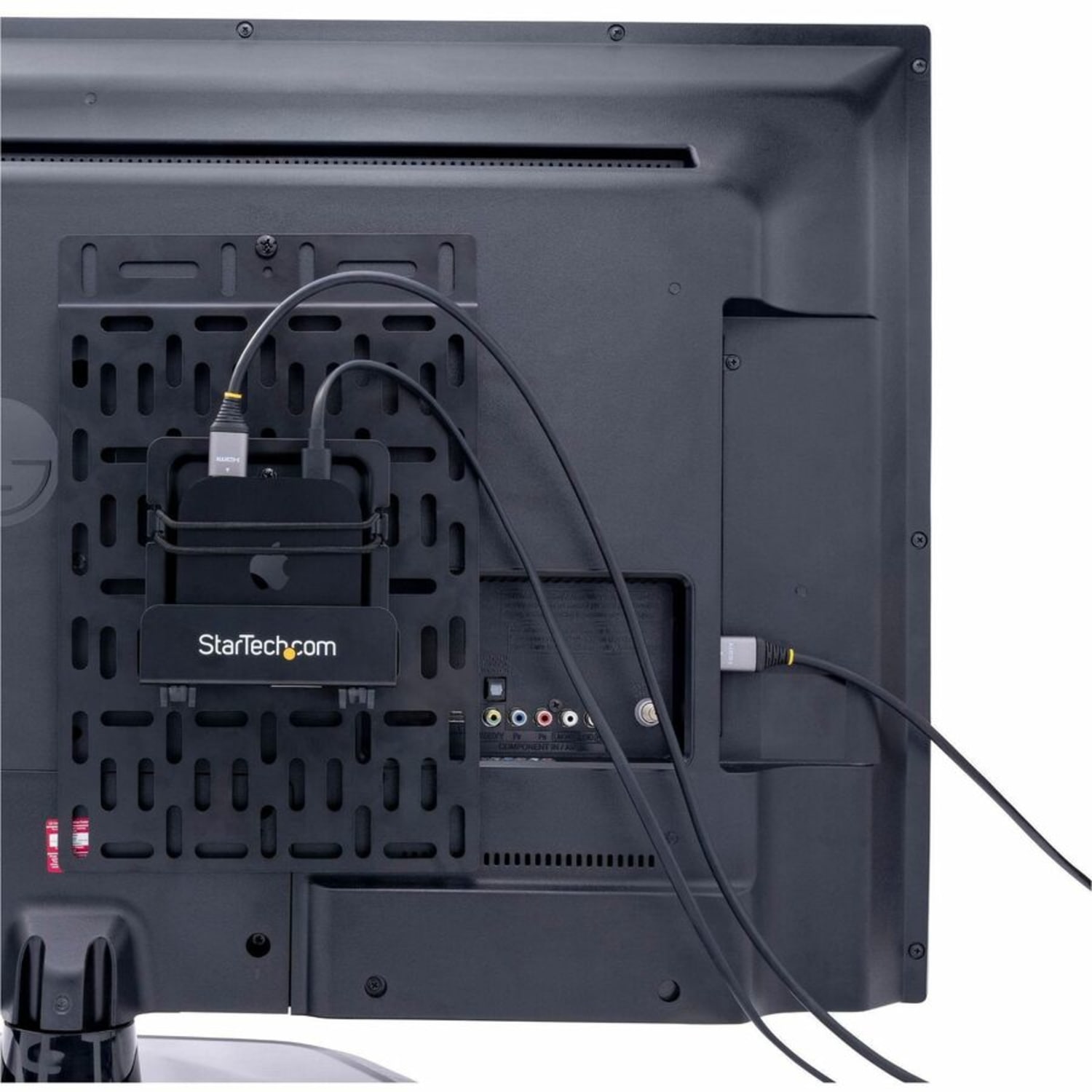 StarTech.com Universal TV Accessory Mount - Adjustable Behind TV or Wall Mount - Media Players/Router/AV Extenders/Apple TV - 11lb - Image 4