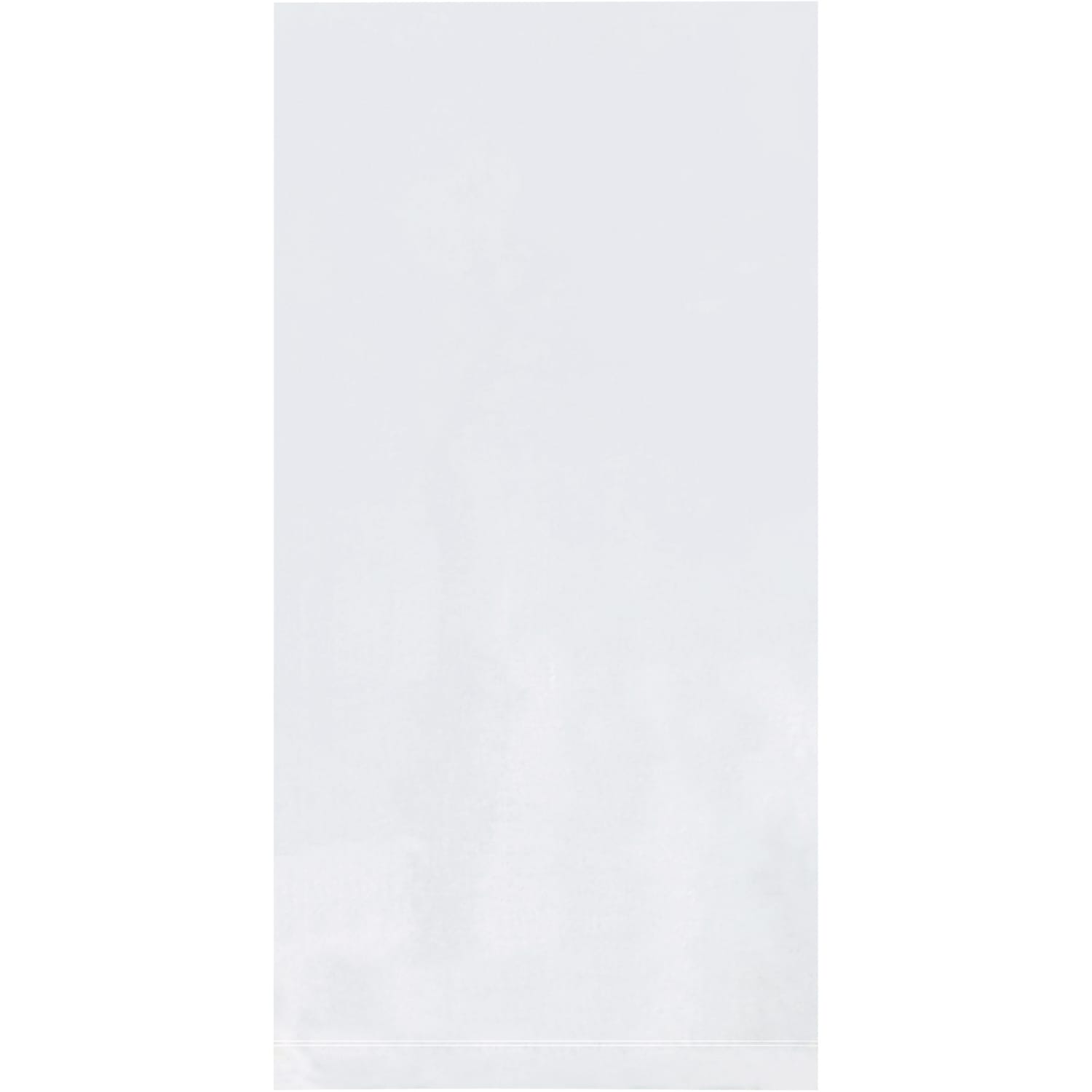 Office Depot Brand 1.5 Mil Flat Poly Bags, 5in x 6in, Clear, Case Of 1000