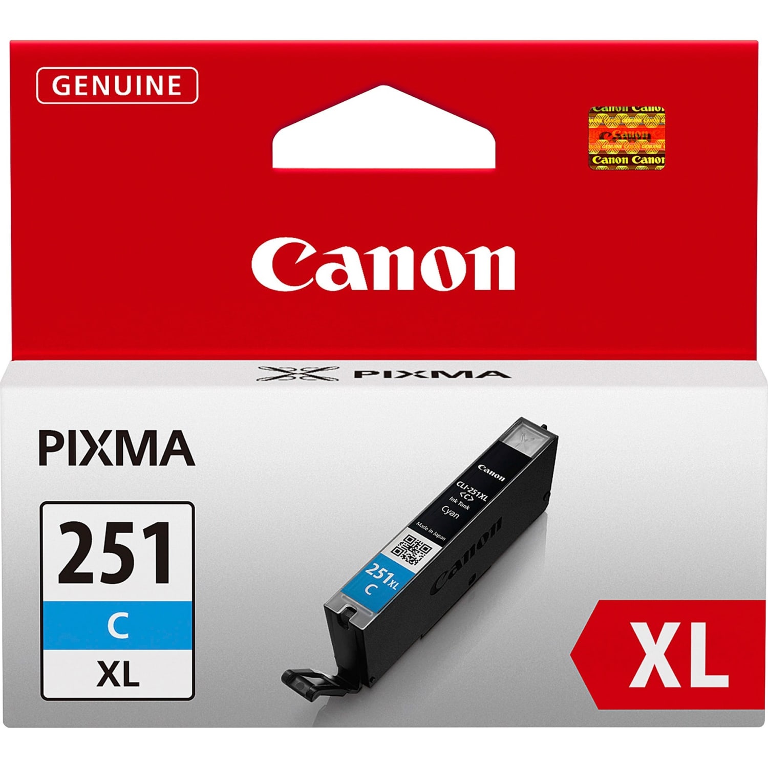 Canon CLI-251XL Cyan High-Yield Ink Tank, CLI-251C XL - Image 5