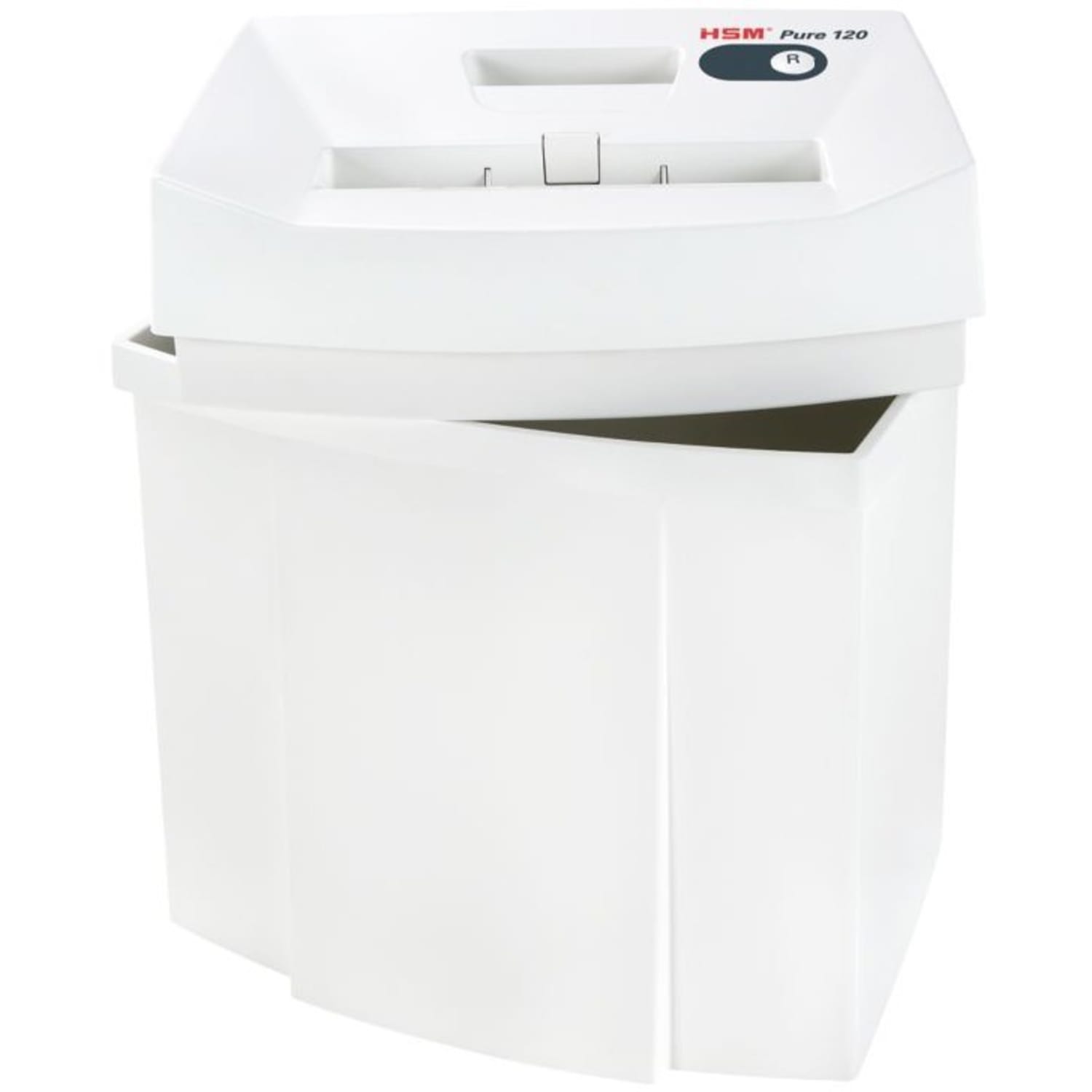 HSM Pure 120c Cross-Cut Shredder - Cross Cut - 6-7 Per Pass - 5.3 gal Waste Capacity - Image 6