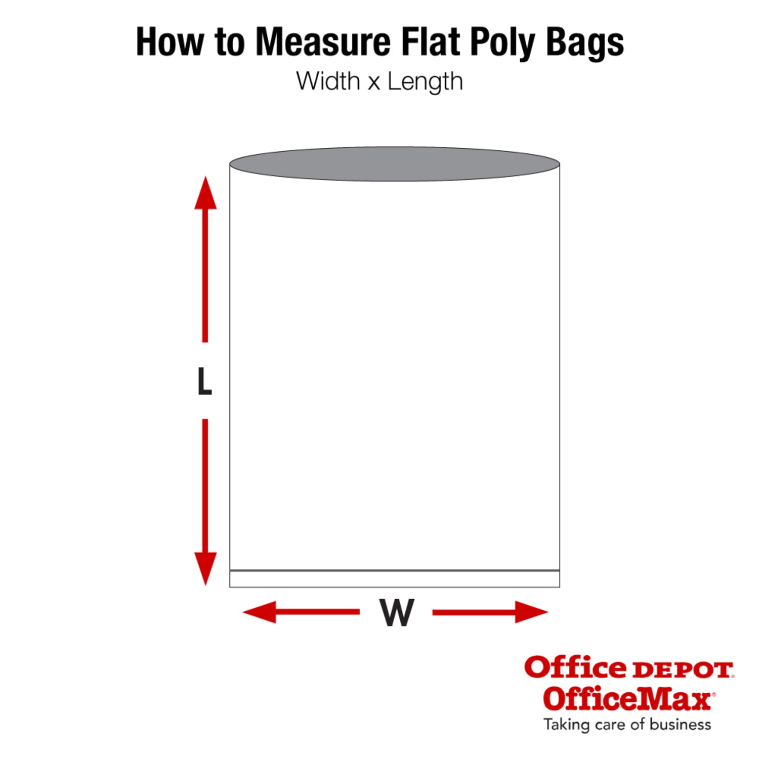Office Depot Brand 1.5 Mil Flat Poly Bags, 10in x 16in, Clear, Case Of 1000 - Image 3