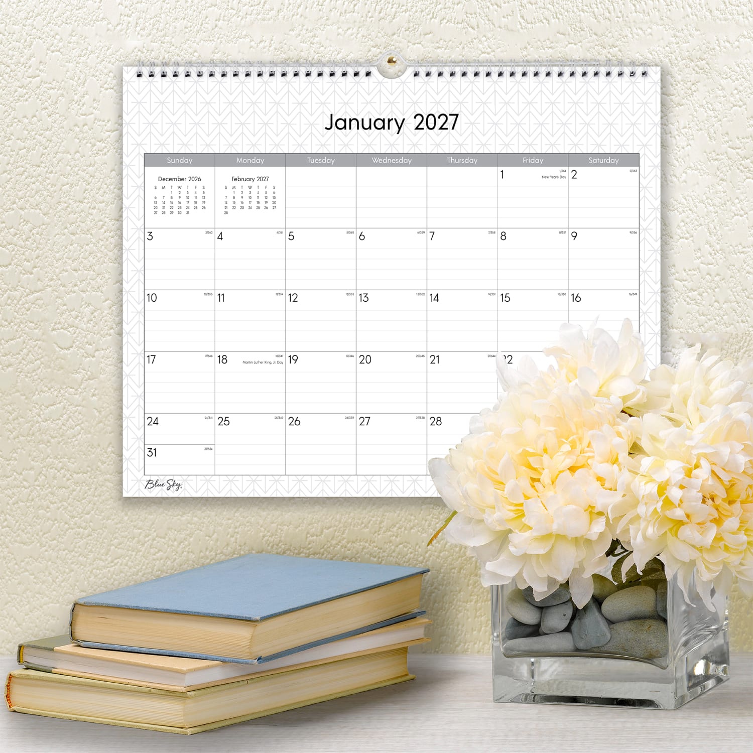 2027 Blue Sky Enterprise Monthly Wall Calendar, 15x12, 0%, Enterprise, Jan-Dec, RY27 - Image 4
