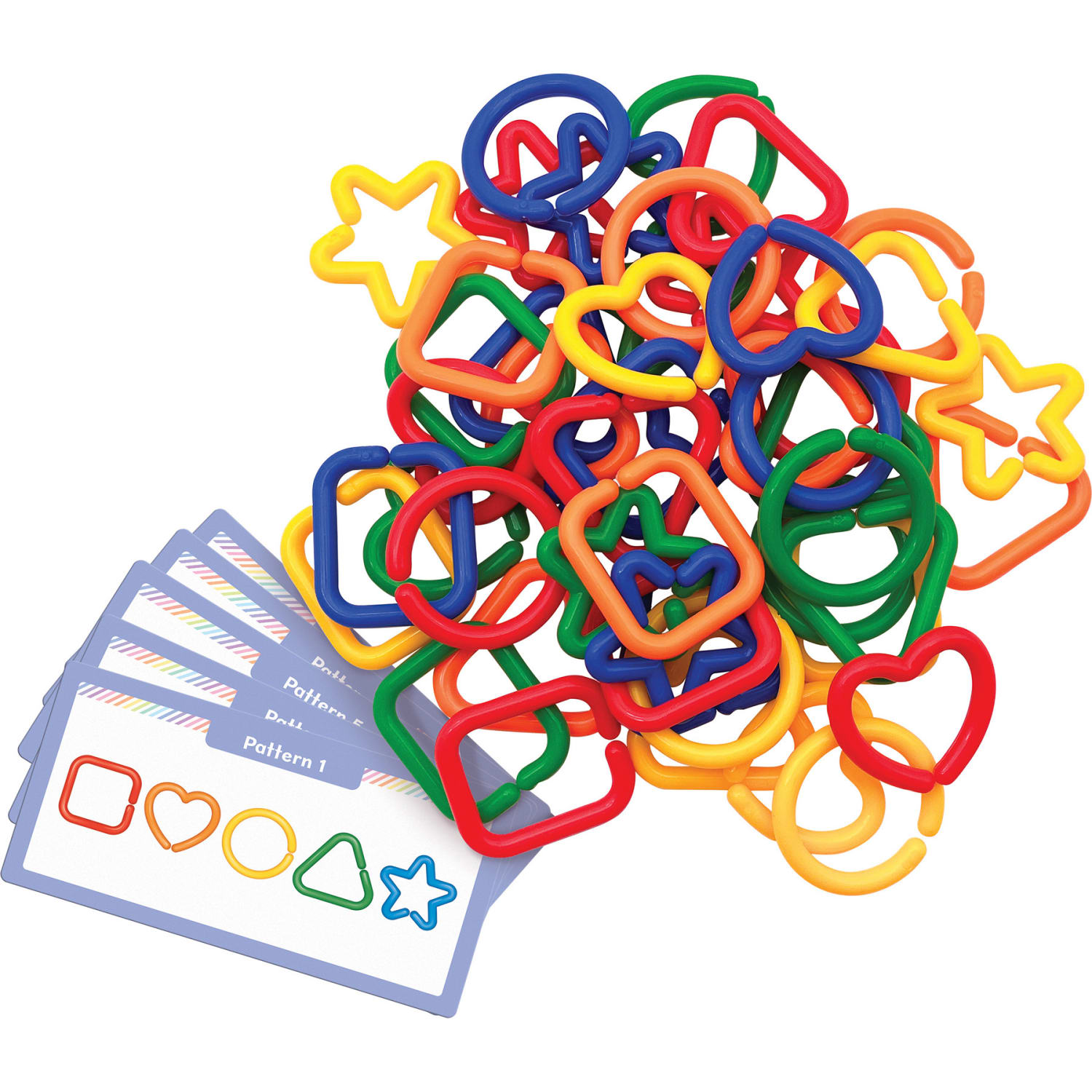 Teacher Created Resources Linking Shapes, Multicolor - Image 4