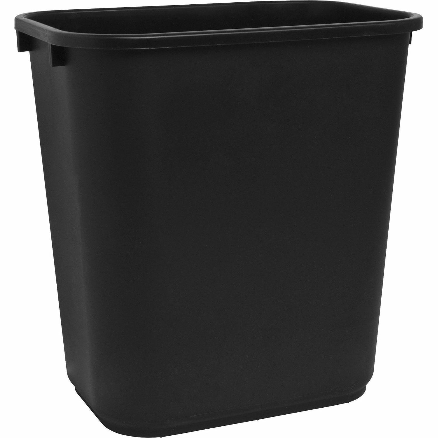 Sparco Rectangular Wastebasket, 7 Gallons, 15in x 14 1/2in, Black - Image 4