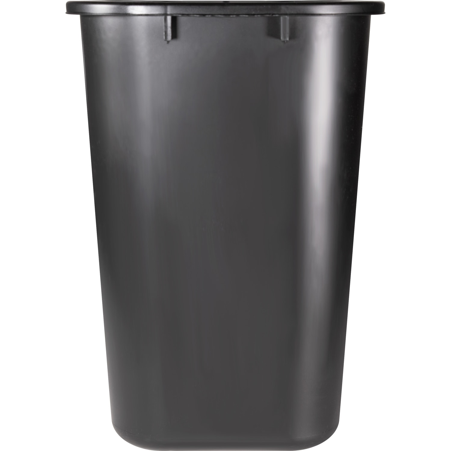 Sparco Rectangular Wastebasket, 7 Gallons, 15in x 14 1/2in, Black - Image 5