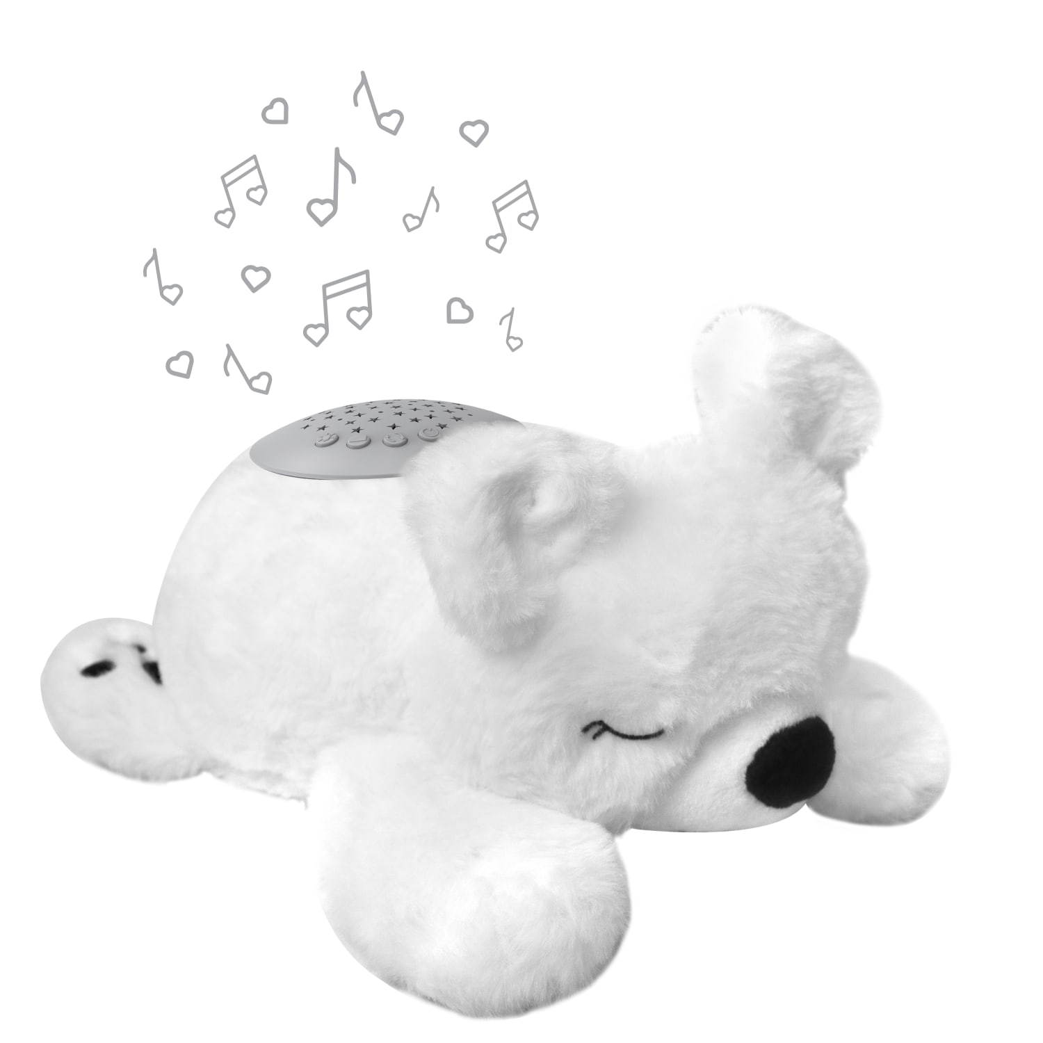 Pure Enrichment PureBaby Sound Sleepers Sound Machine, 9inH x 5-3/8inW x 4inD, Polar Bear - Image 3