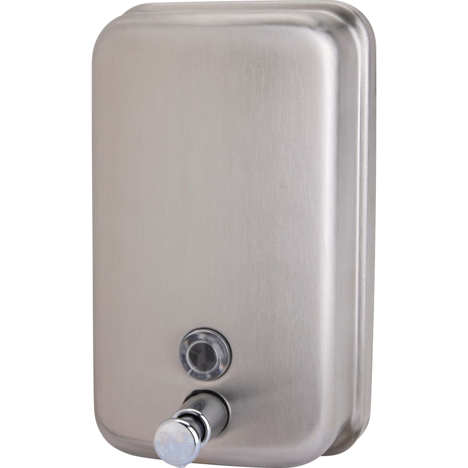 Genuine Joe Stainless Steel Hand Soap Dispenser, Silver - Image 5