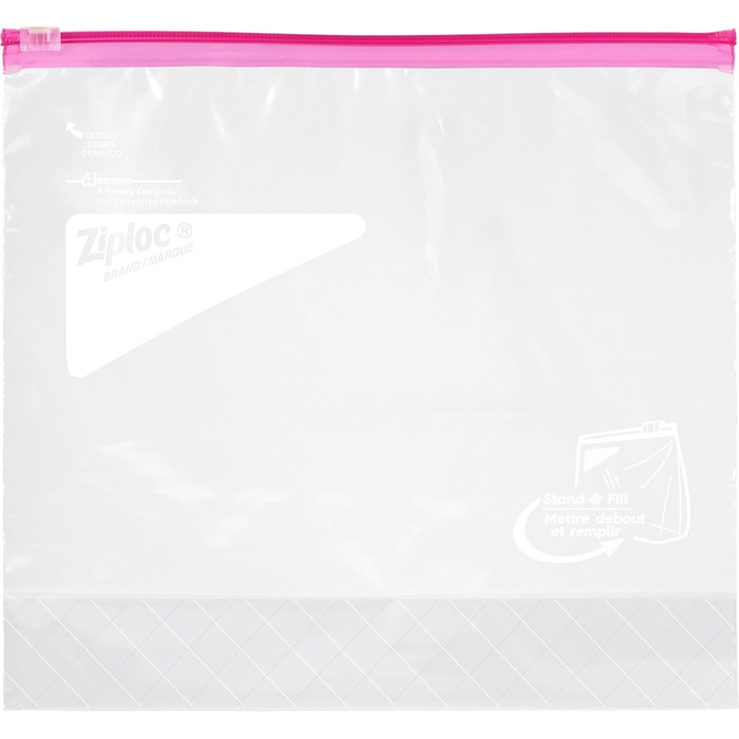 Ziploc Gallon Storage Slider Bags, Blue, Pack Of 68 Bags - Image 5