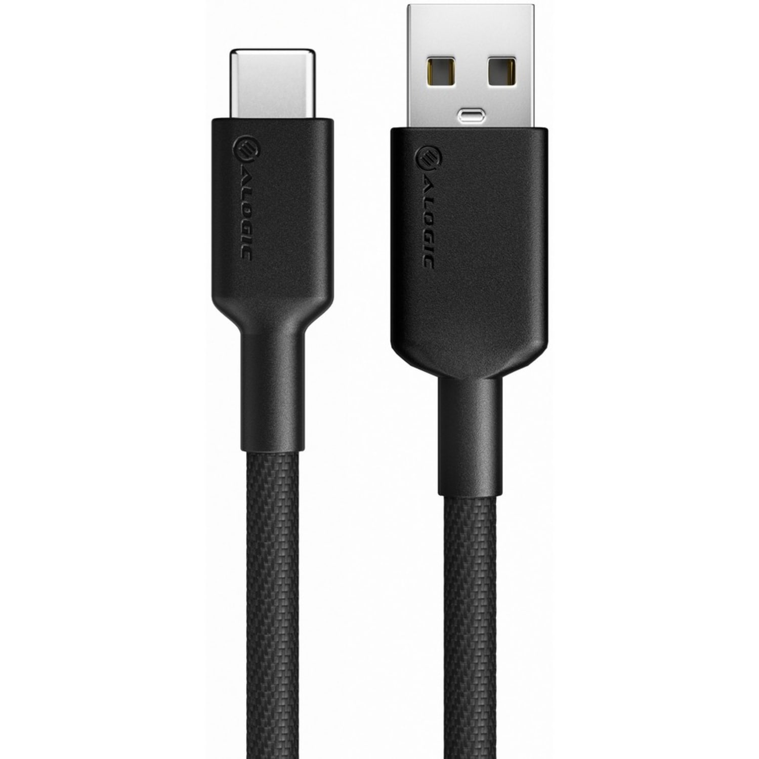 ALOGIC Elements PRO USB-C to USB-A Cable - Male to Male - 1m - USB 2.0 - 3A - 480Mbps - Black - 3.28 ft USB/USB-C Data Transfer Cable for Wall Charger, Computer, Smartphone, Tablet, Notebook, Peripheral Device - Image 5