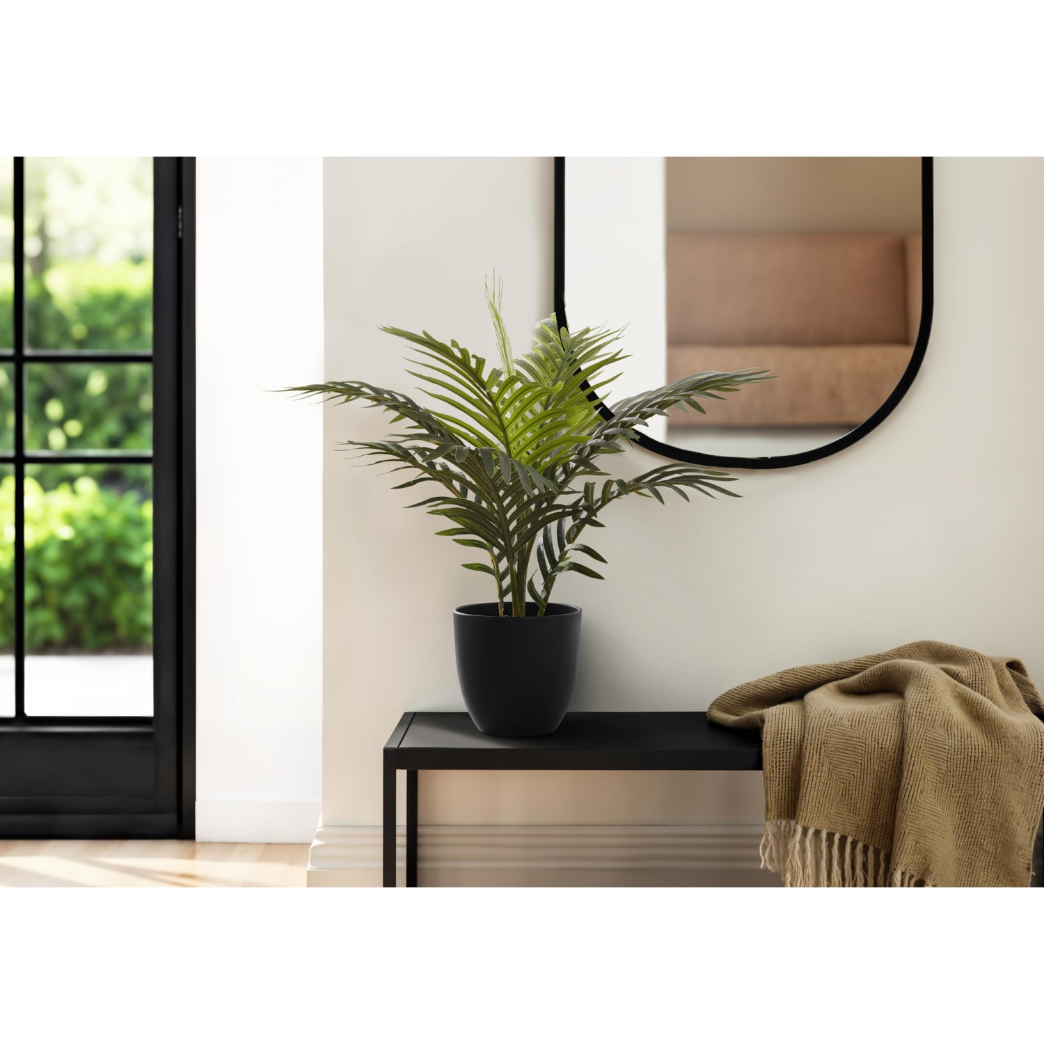 Monarch Specialties Niamh 20inH Artificial Plant With Pot, 20inH x 23inW x 21inD, Green - Image 3